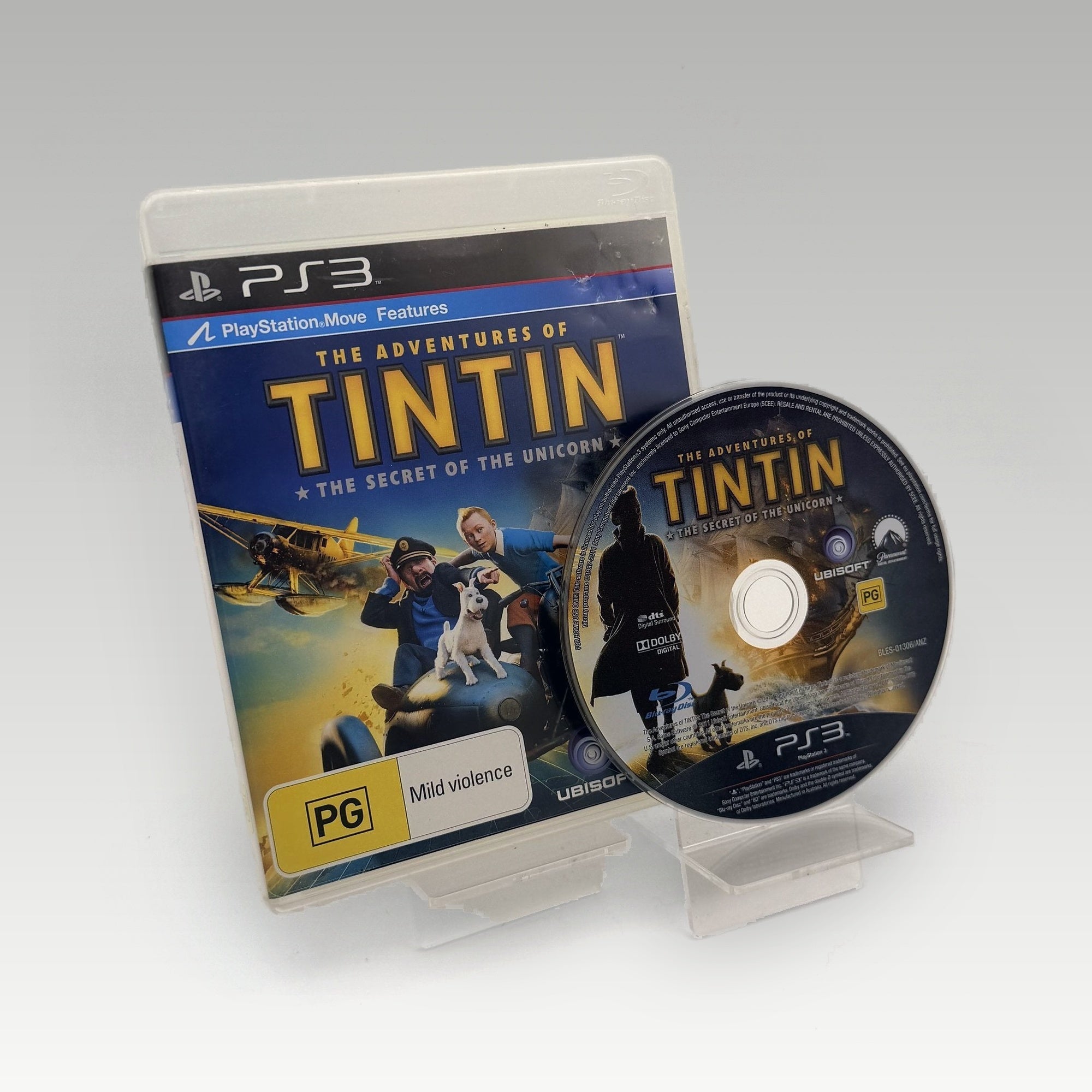 The Adventures of Tintin: The Game • No Manual (Region 4) - Image 1