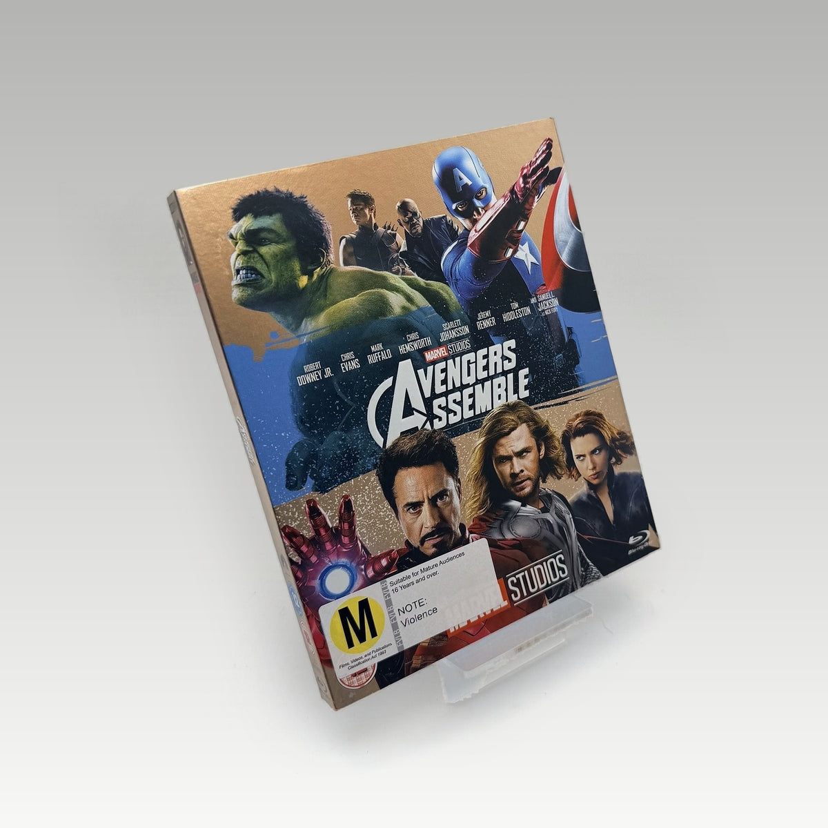 The Avengers Assemble + Slipcover (2012) Bluray • CIB (Region Free, Standard) - Image 2