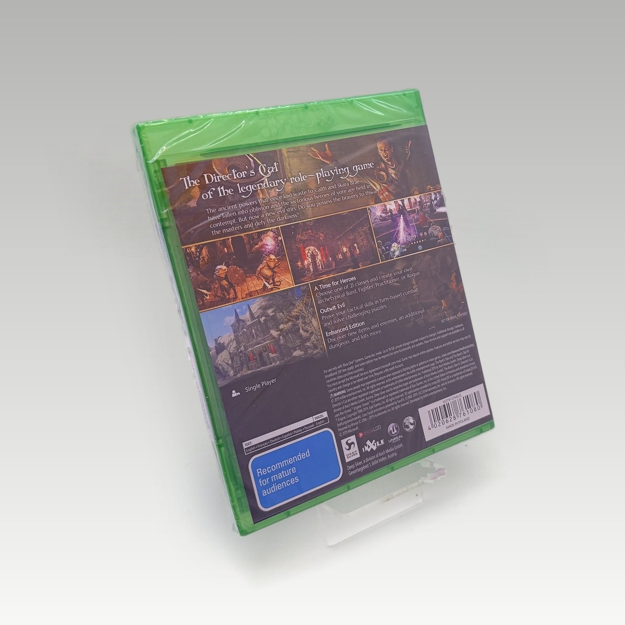 The Bard's Tale IV: Director's Cut • CIB • New / Sealed (Region 4) - Image 2