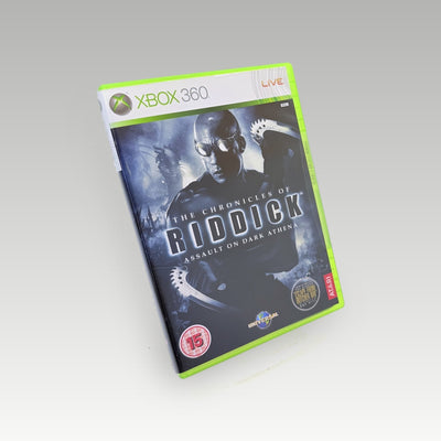 The Chronicles of Riddick: Assault on Dark Athena • CIB • New / Sealed (PAL) - Front Cover | Yappa NZ