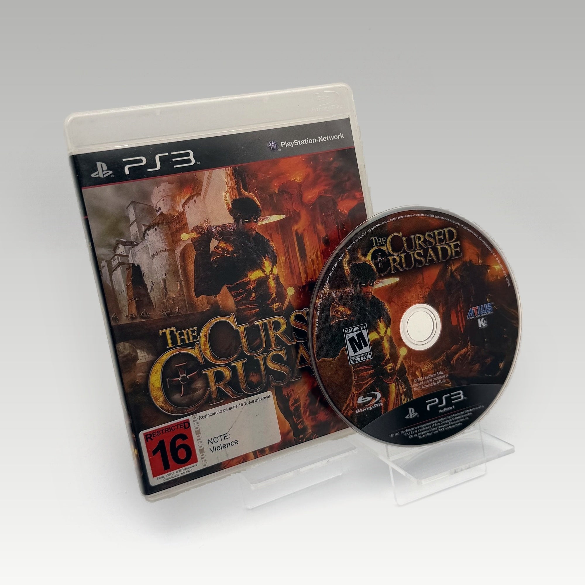 The Cursed Crusade • No Manual (Region 1) - Image 1