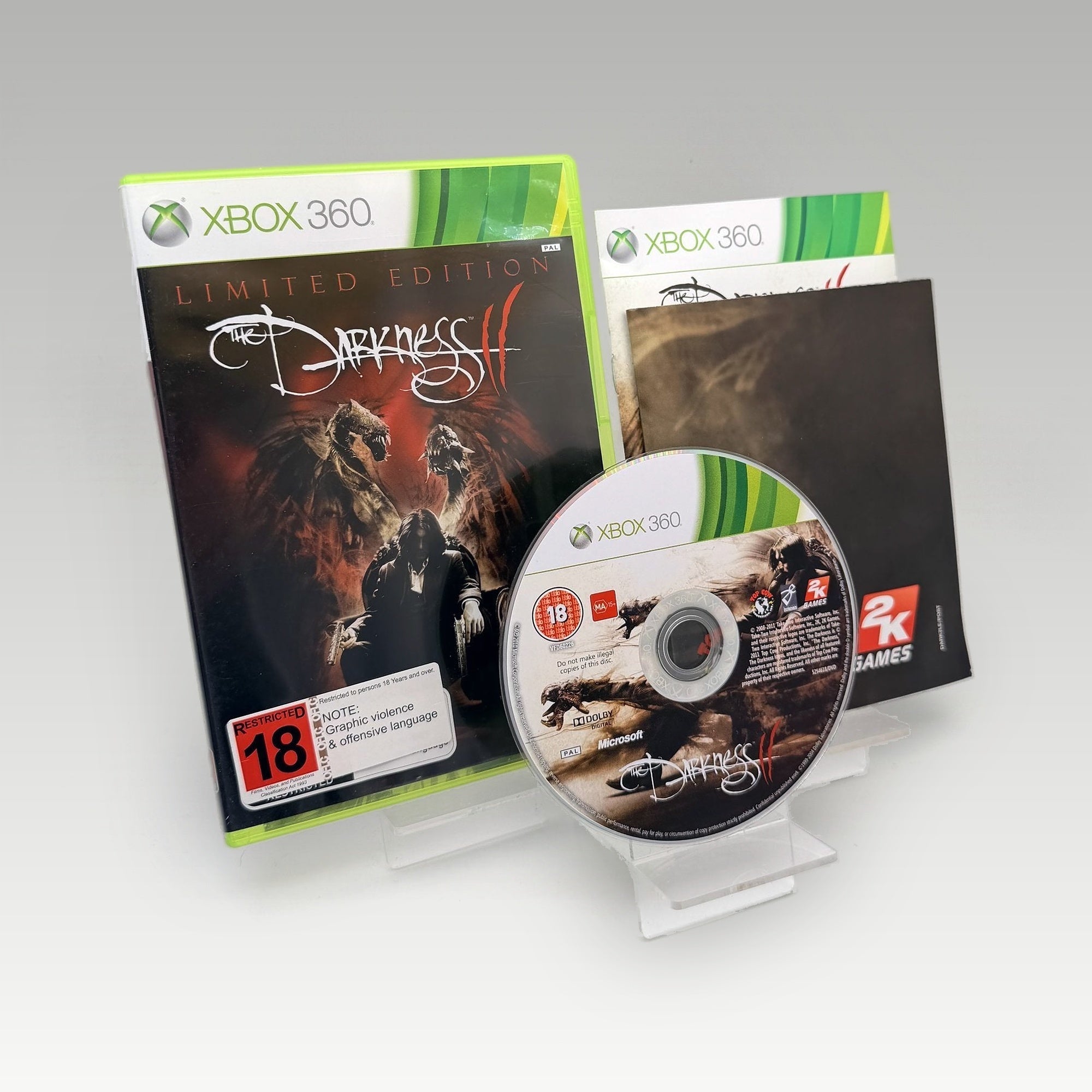 The Darkness II: Limited Edition + Poster • CIB (PAL, + Poster) - Image 1