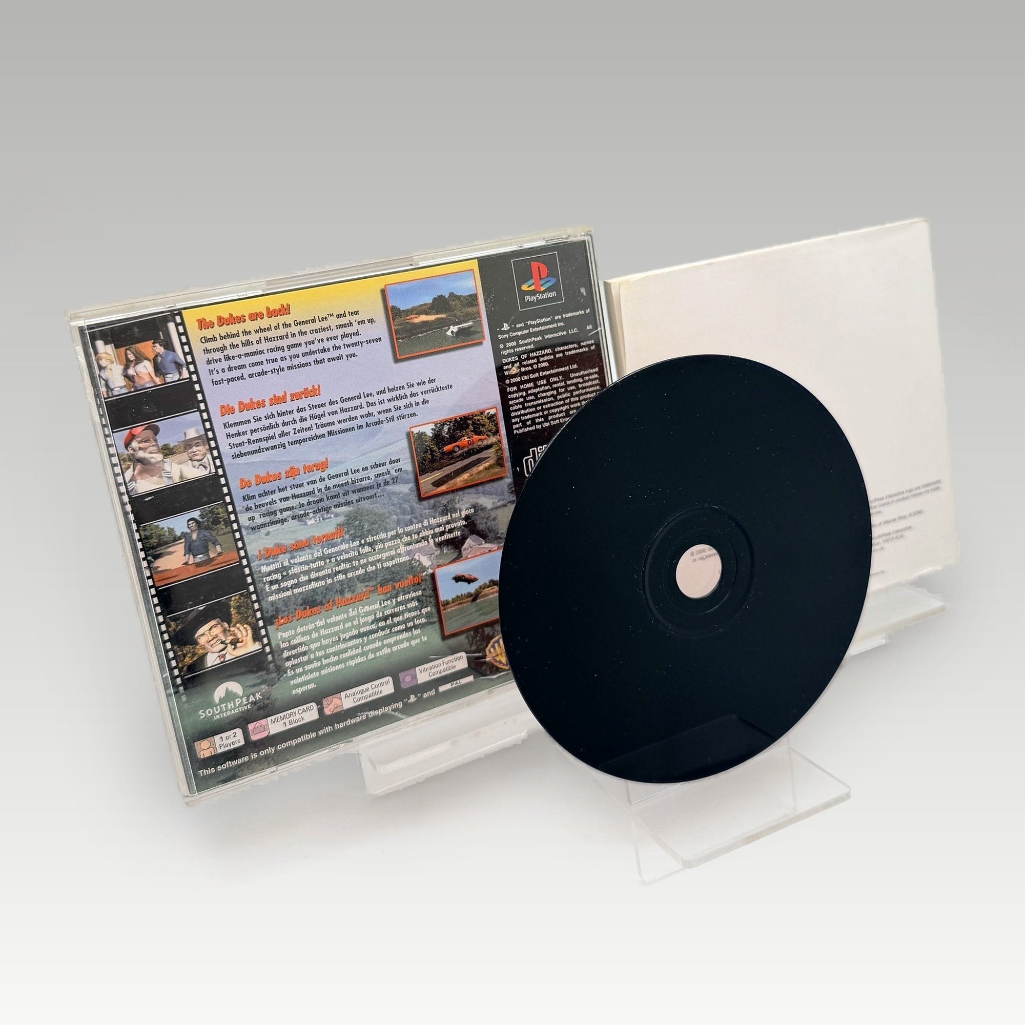 The Dukes of Hazzard: Racing for Home Case Damage • CIB (PAL, Case Damage) - Image 3