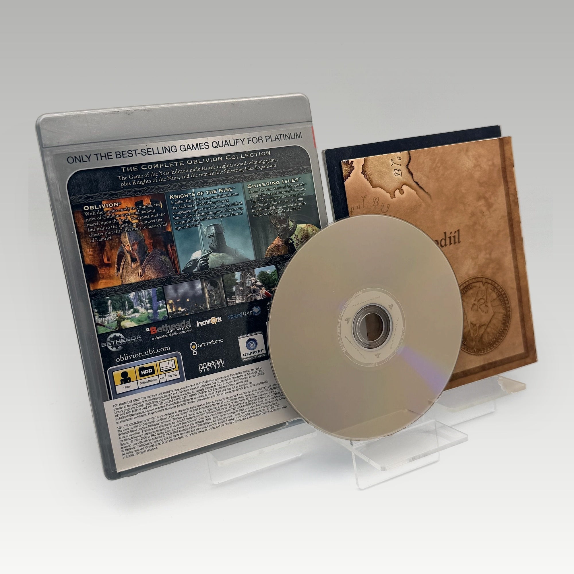 The Elder Scrolls IV: Oblivion (Platinum) Game of the Year Edition + Map • CIB (Region 2, Game of the Year Edition + Map) - Image 2