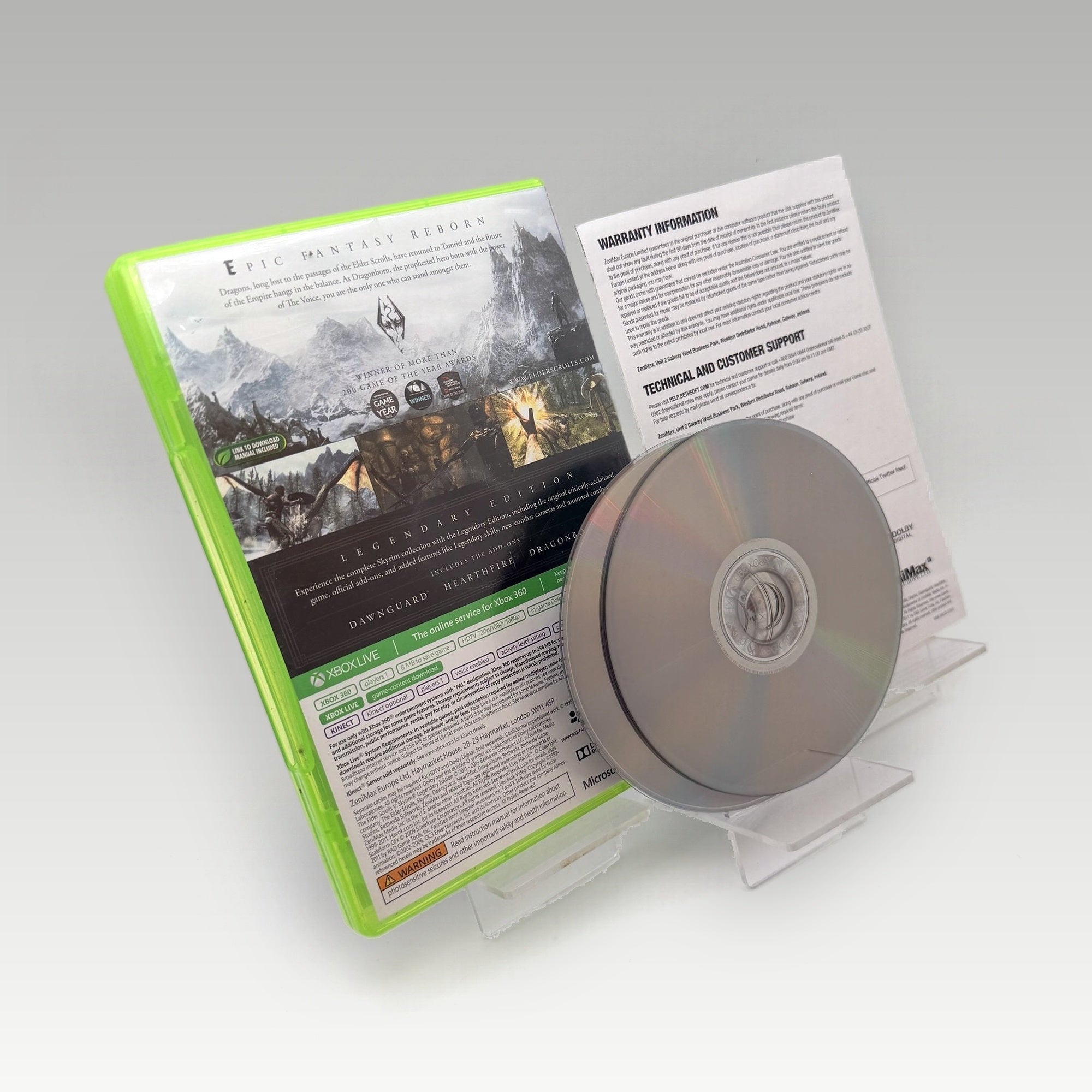 The Elder Scrolls V: Skyrim (Classics) Legendary Edition • CIB (PAL, Legendary Edition) - Image 2