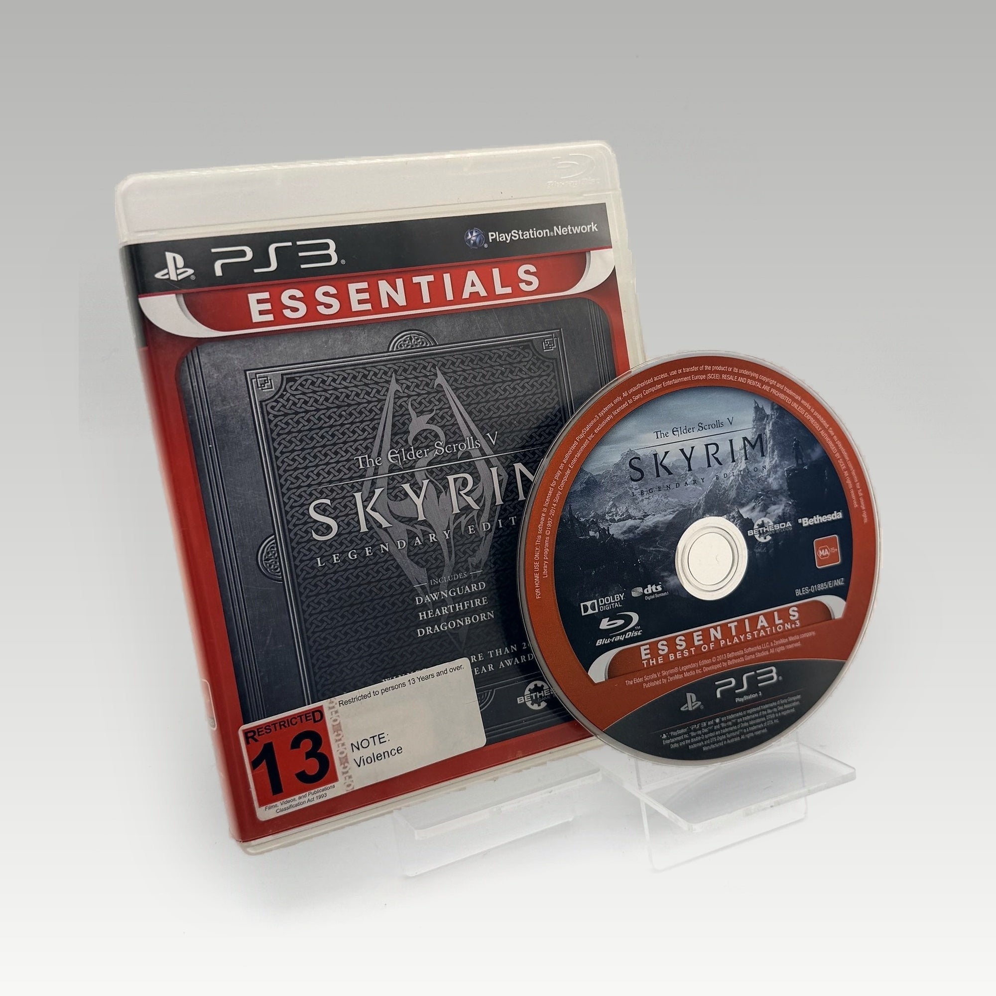 The Elder Scrolls V: Skyrim - Legendary Edition (Essentials) Legendary Edition Essentials • No Manual (Region 4, Legendary Edition Essentials) - Image 1