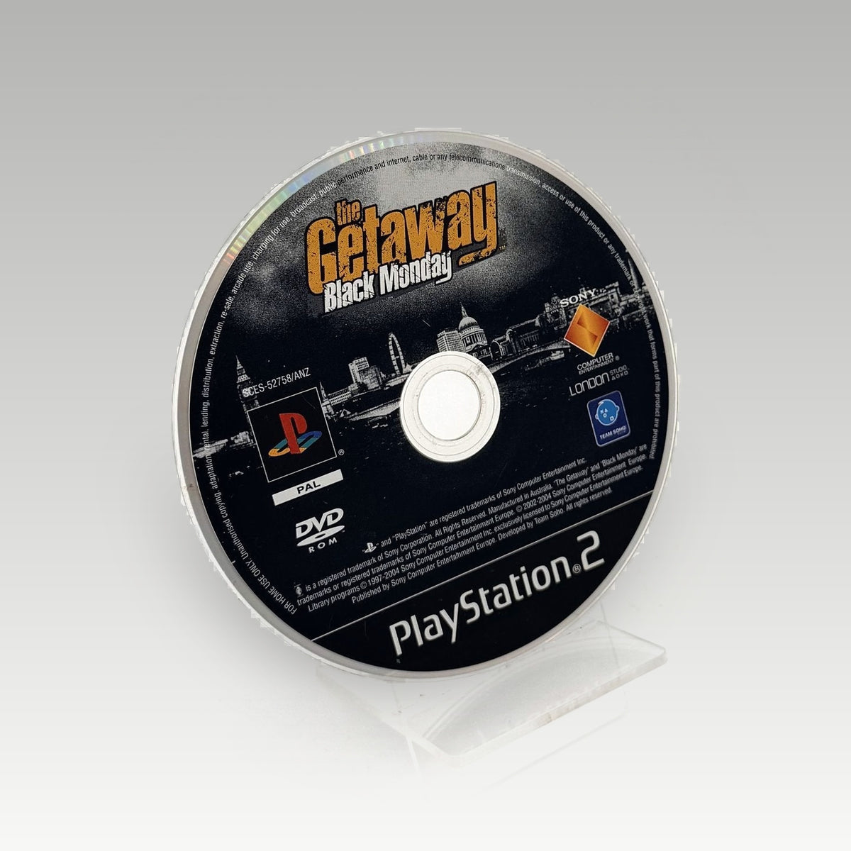The Getaway: Black Monday • Loose (PAL) - Image 1