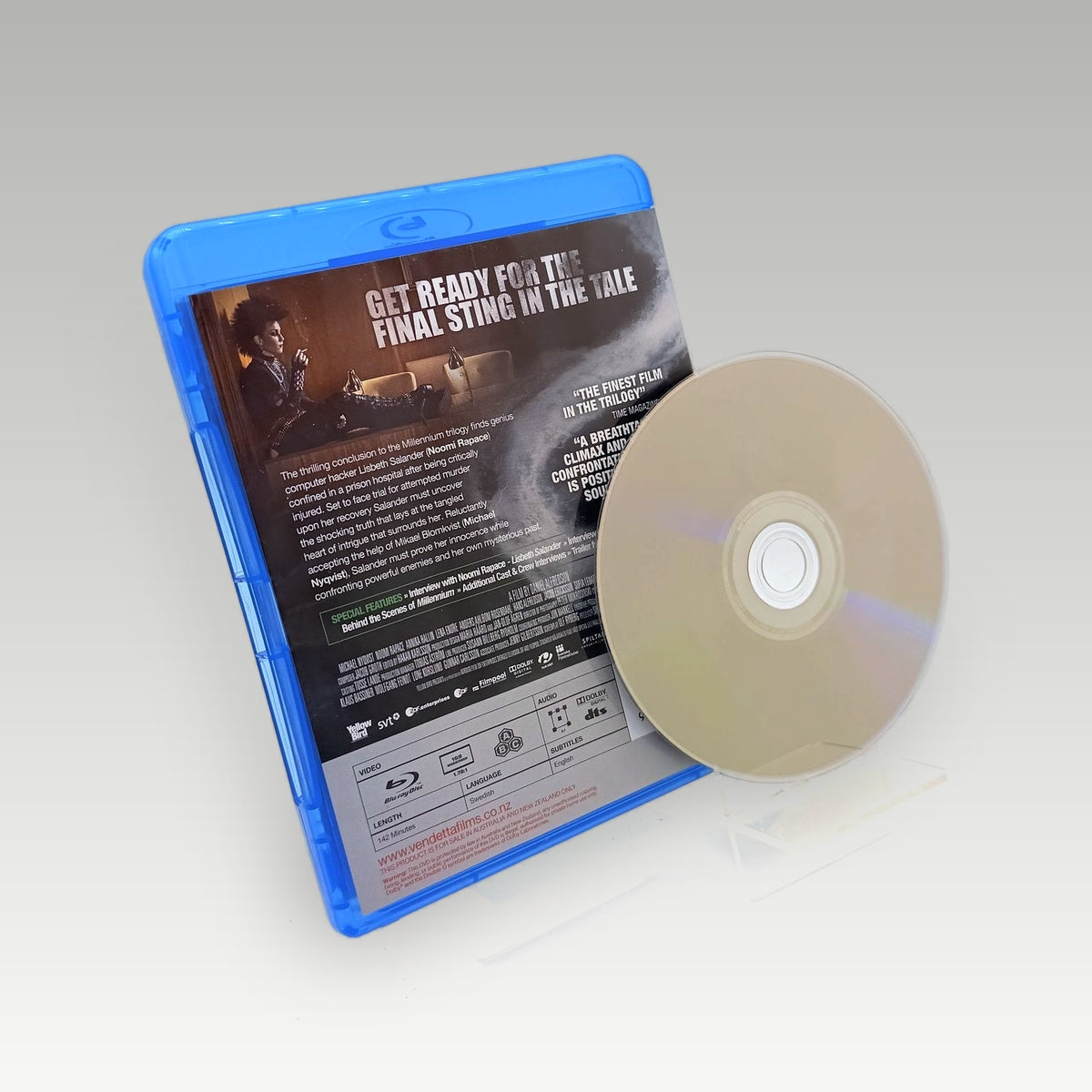 The Girl Who Kicked the Hornet's Nest (2009) Bluray • CIB (Region Free, Standard) - Image 2