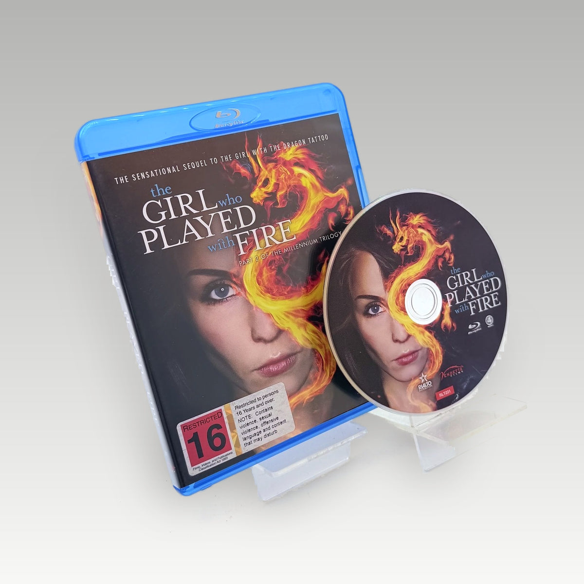 The Girl Who Played with Fire (2009) Bluray • CIB (Region B, Standard) - Image 1