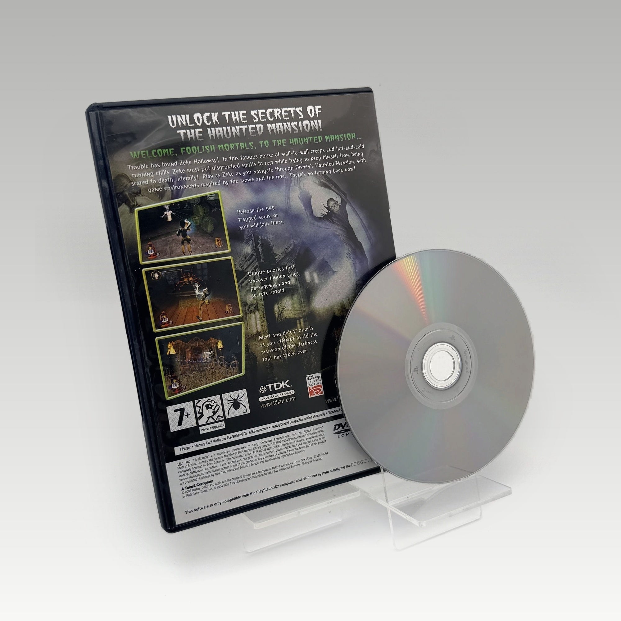 The Haunted Mansion • No Manual (PAL) - Image 2