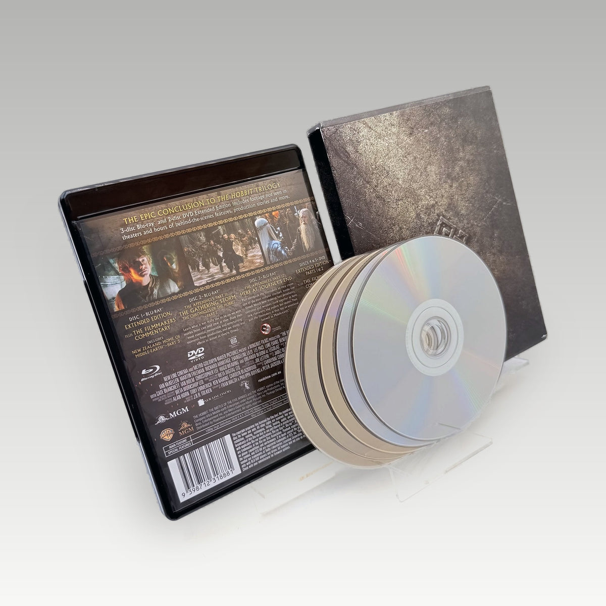 The Hobbit: The Battle of the Five Armies (2014) Bluray Extended Edition • CIB (Region B, Extended Edition) - Image 2