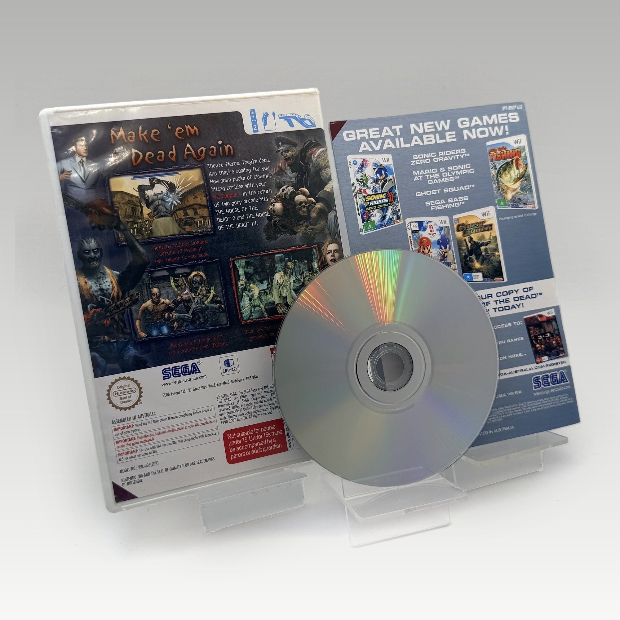 The House of the Dead 2 & 3 Return • CIB (PAL) - Image 2