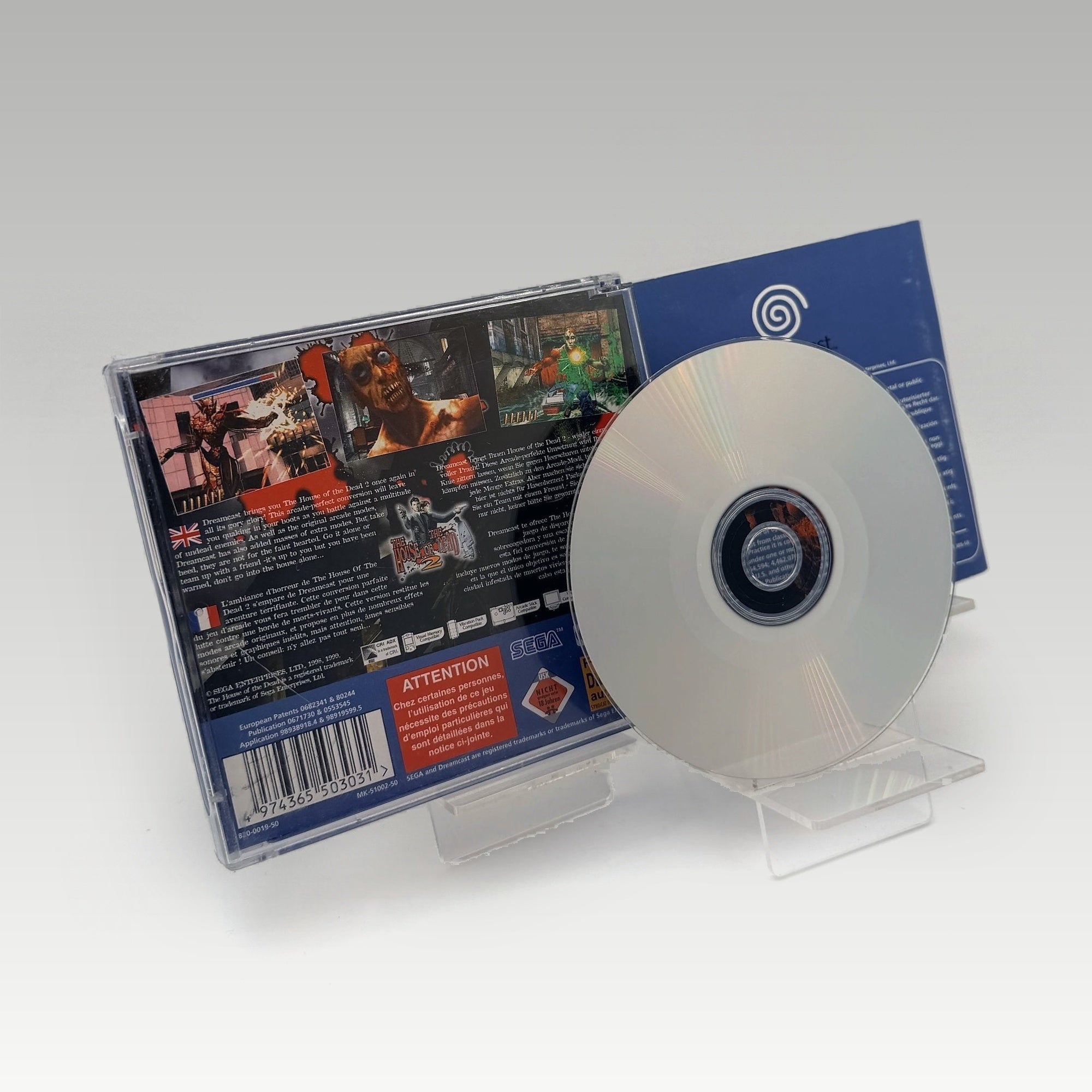 The House of the Dead 2 • CIB (PAL) - Image 2