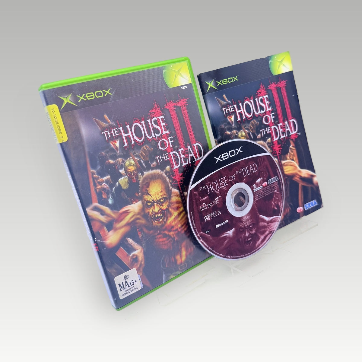 The House of the Dead III EB Sticker • CIB (PAL, EB Sticker) - Front Cover | Yappa NZ