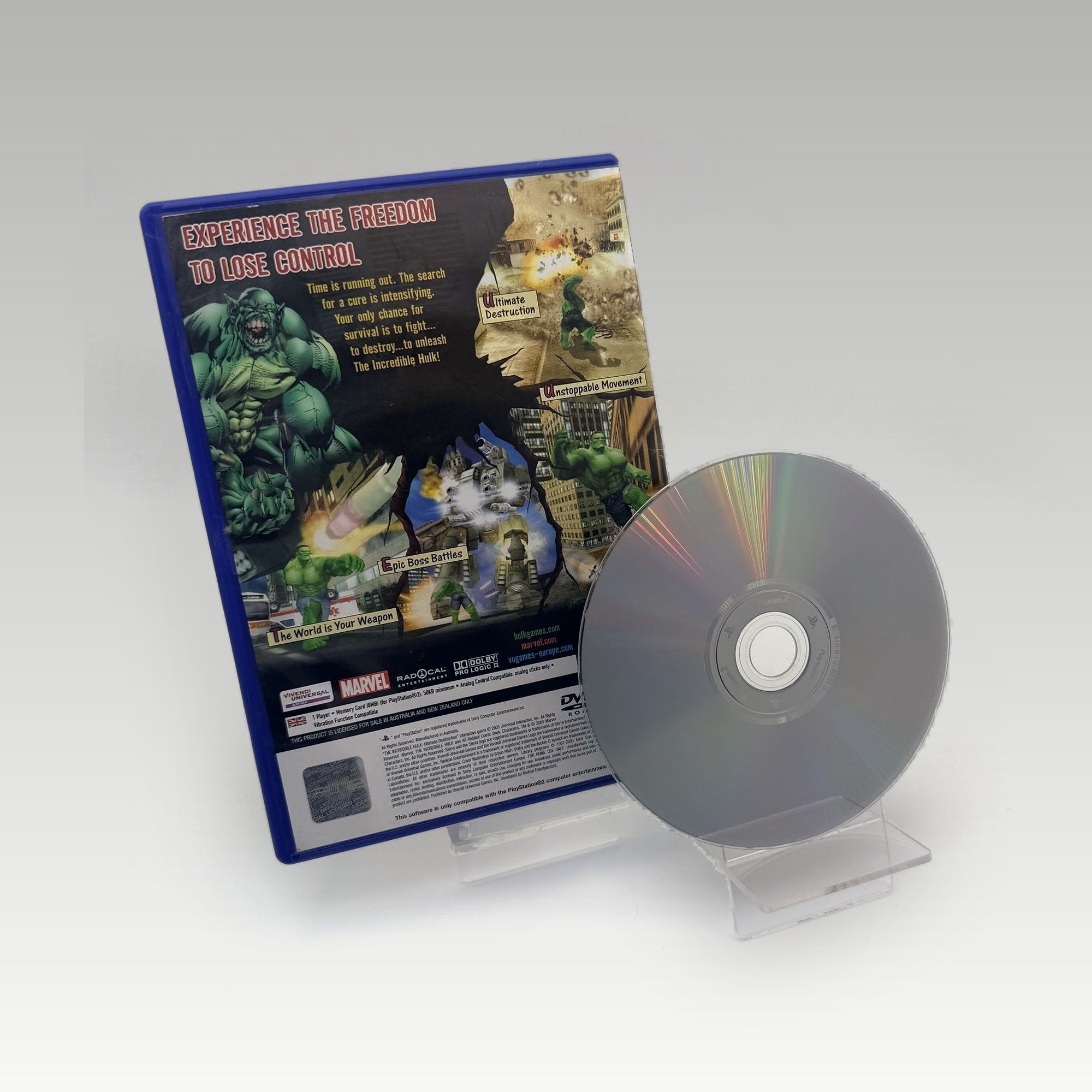 The Incredible Hulk: Ultimate Destruction • No Manual (PAL) - Image 2