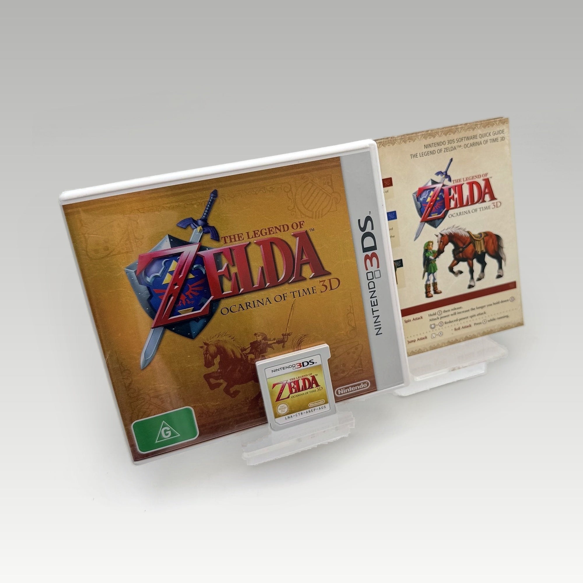 The Legend of Zelda Ocarina of Time 3D • CIB (PAL) - Image 1