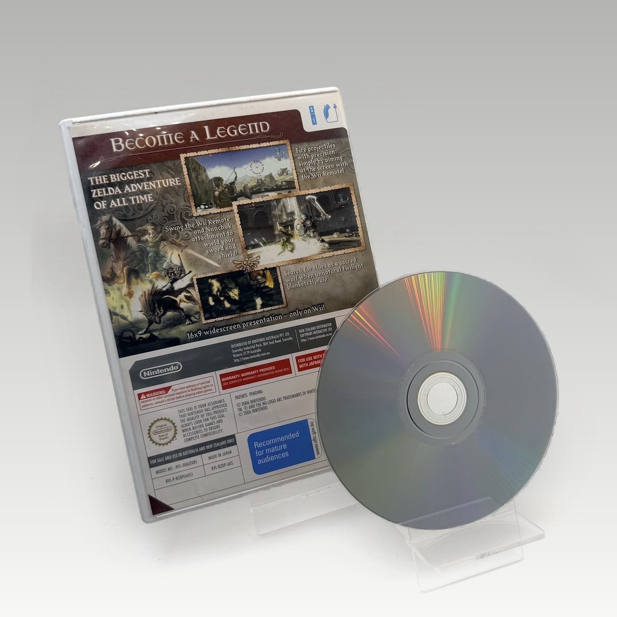 The Legend of Zelda: Twilight Princess • No Manual (PAL) - Image 2