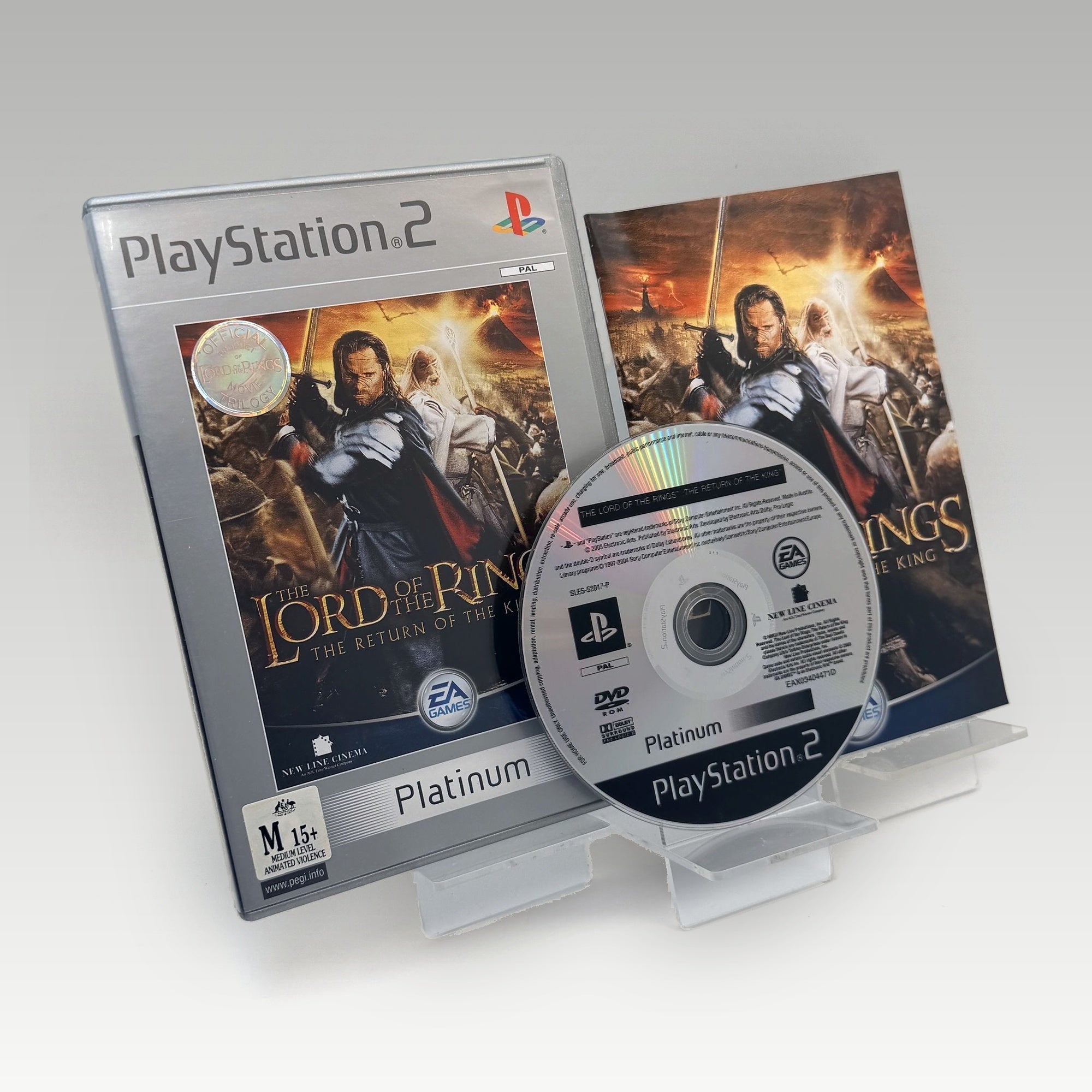 The Lord of the Rings: The Return of the King (Platinum) • CIB (PAL) - Image 1