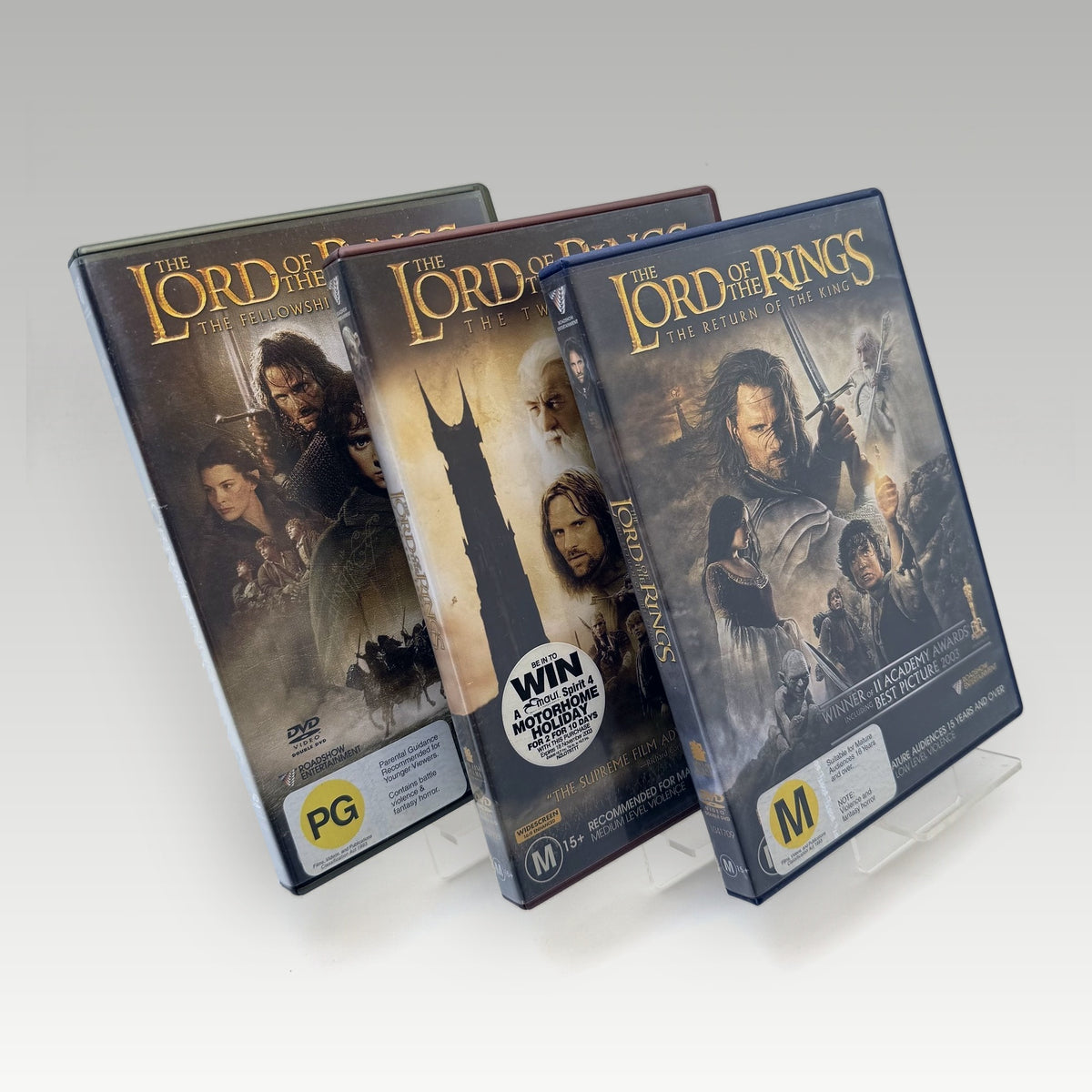 The Lord of the Rings: Trilogy (2001) DVD • CIB (Region 4, Standard) - Image 1