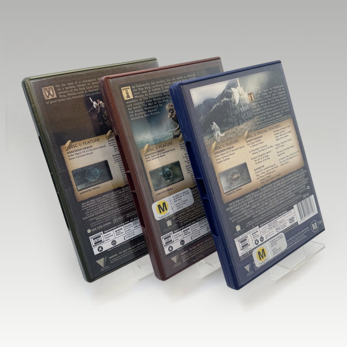 The Lord of the Rings: Trilogy (2001) DVD • CIB (Region 4, Standard) - Image 2