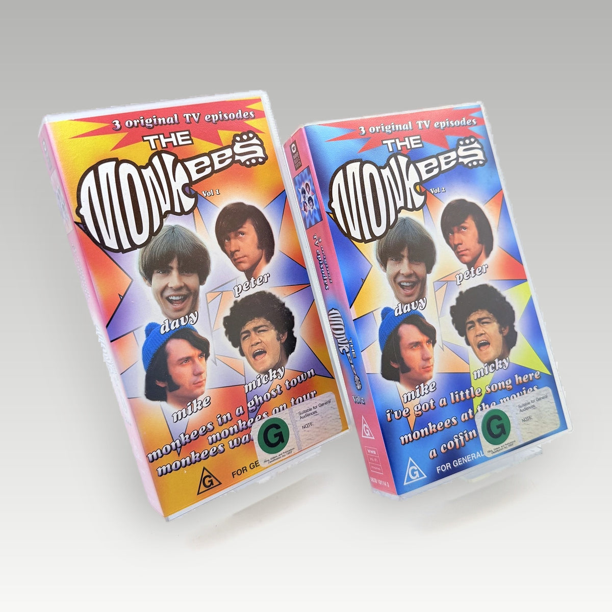 The Monkees (1966) Volume 1 & 2 • CIB (PAL) - Front Cover | Yappa NZ