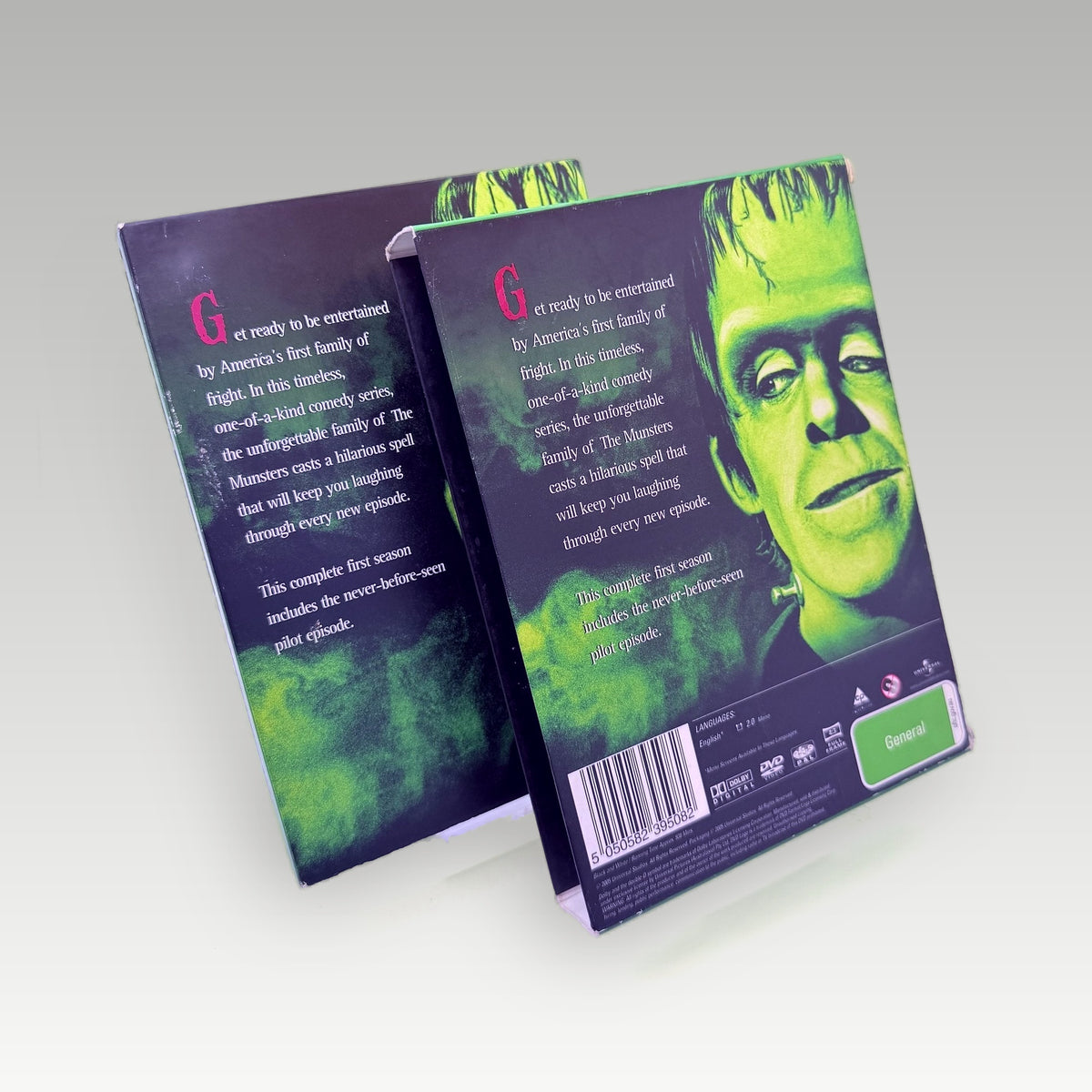 The Munsters (1964) - Complete First Season • CIB (Region 4) - Back Cover | Yappa NZ