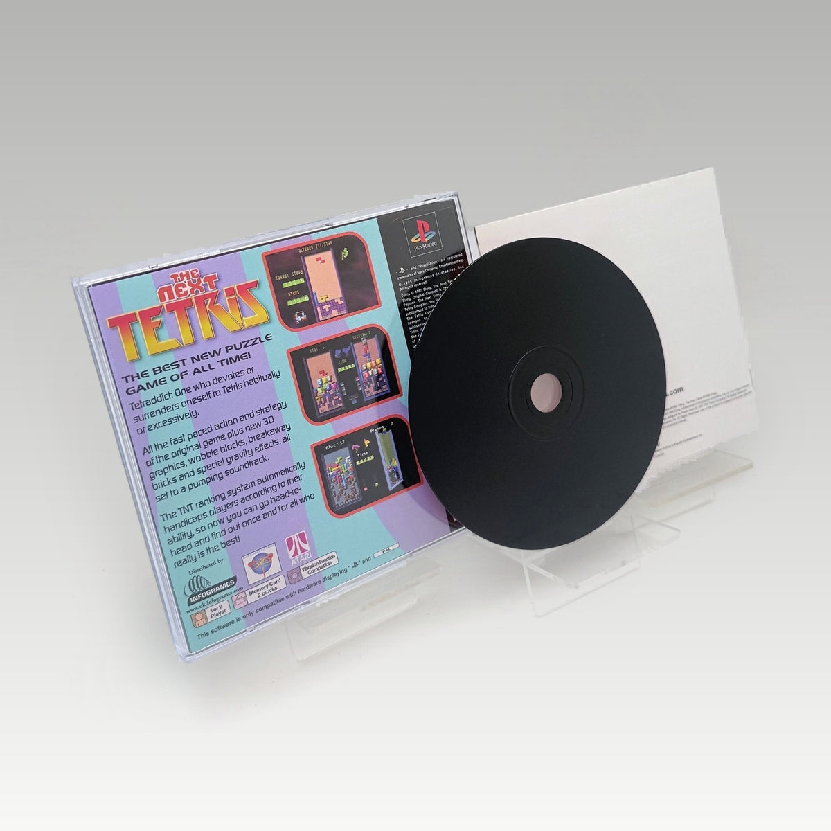 The Next Tetris • CIB (PAL) - Back Cover | Yappa NZ