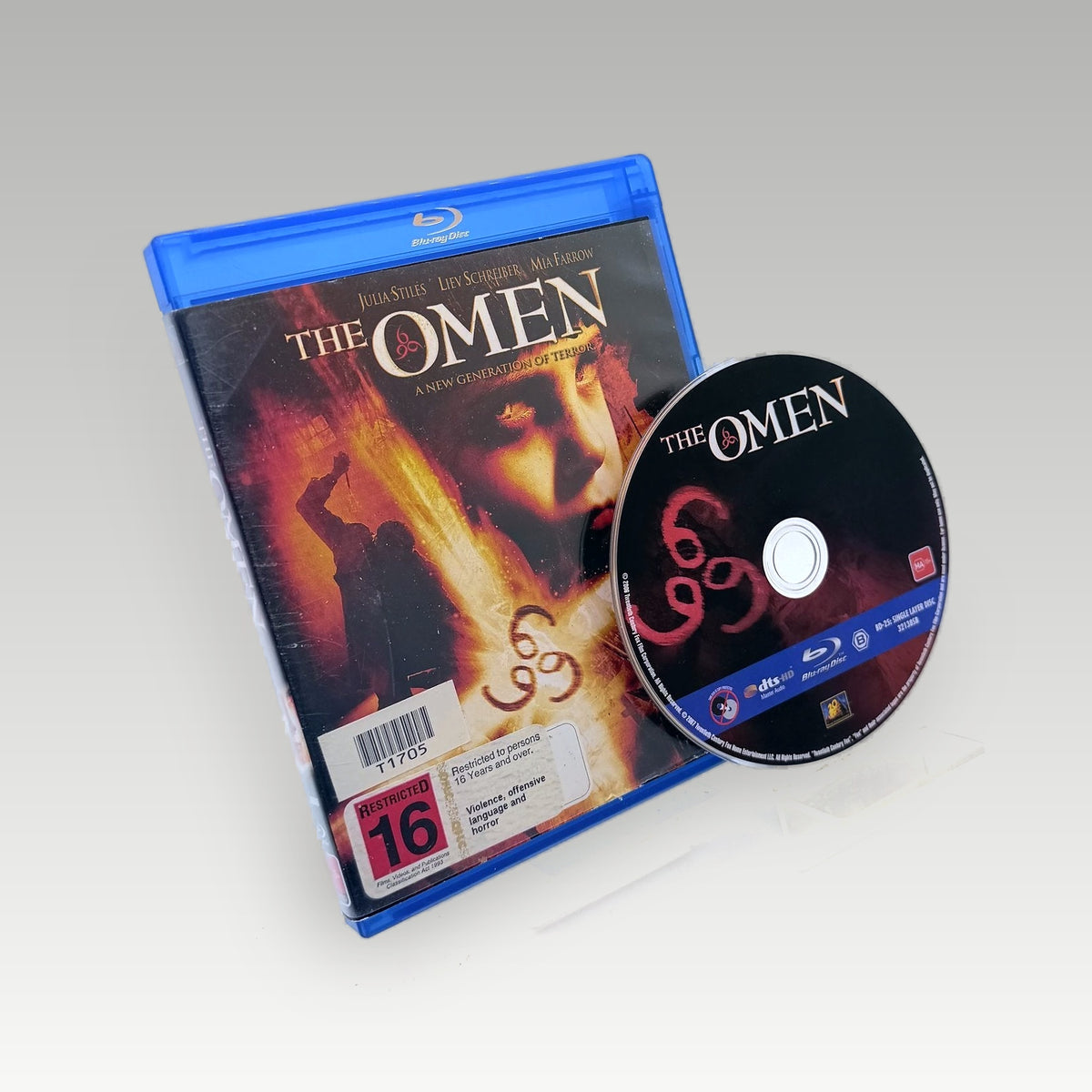 The Omen (1976) Bluray • CIB • Ex-Rental (Region B, Standard) - Image 1