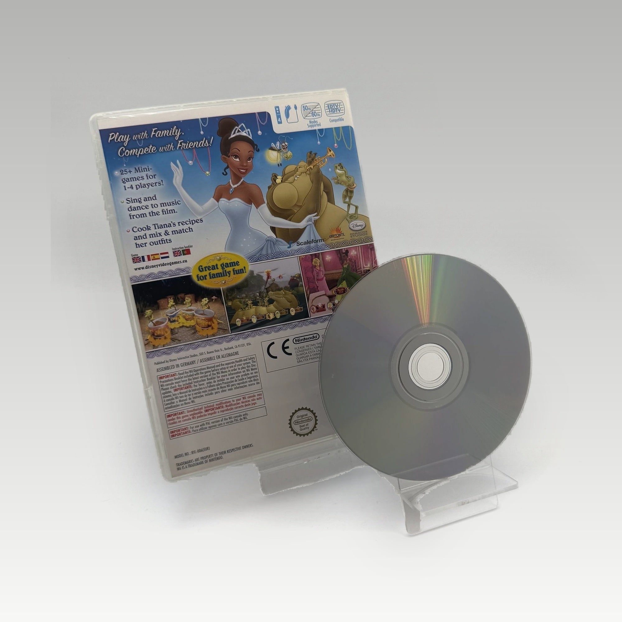 The Princess and the Frog • No Manual (PAL) - Image 2