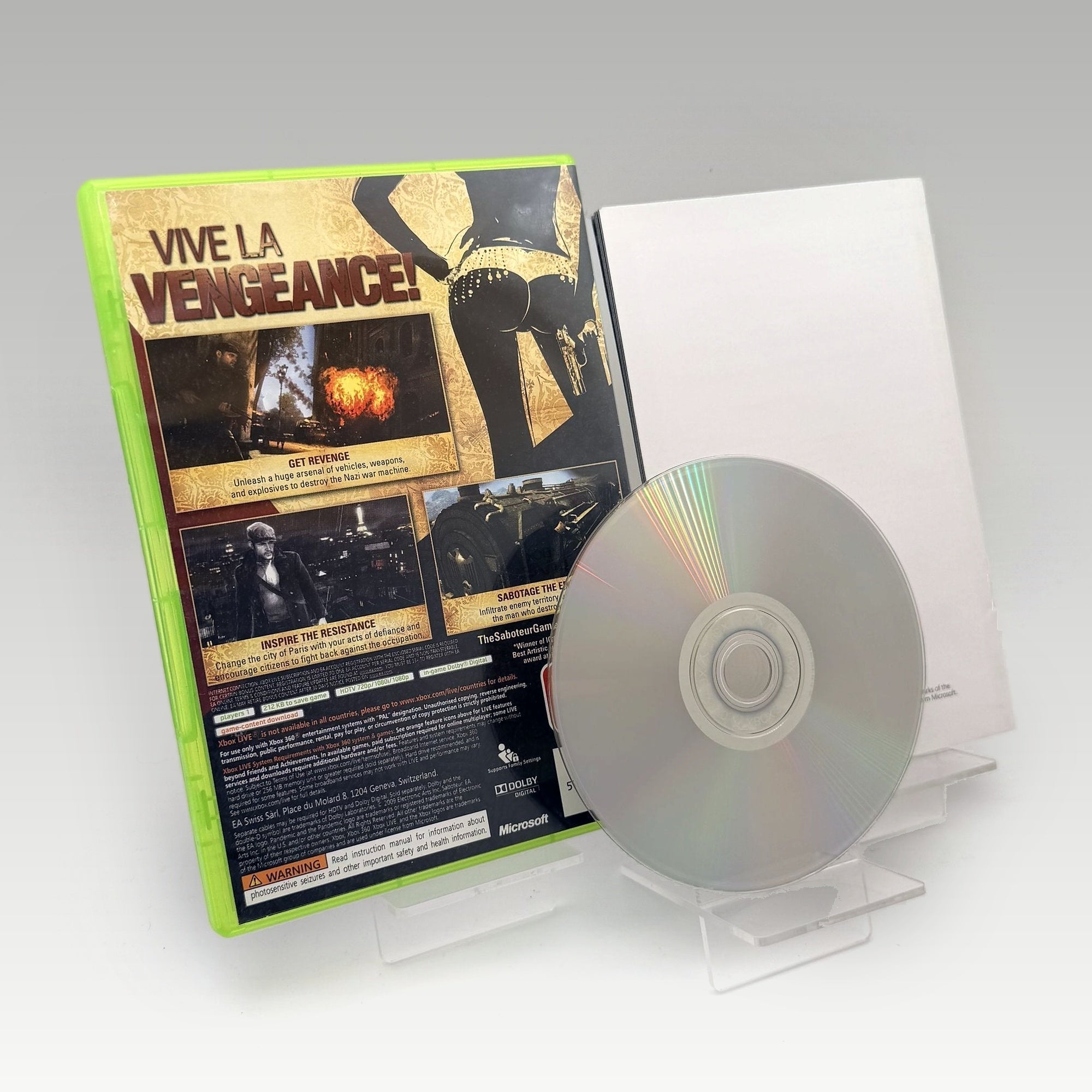 The Saboteur • CIB (PAL) - Image 2