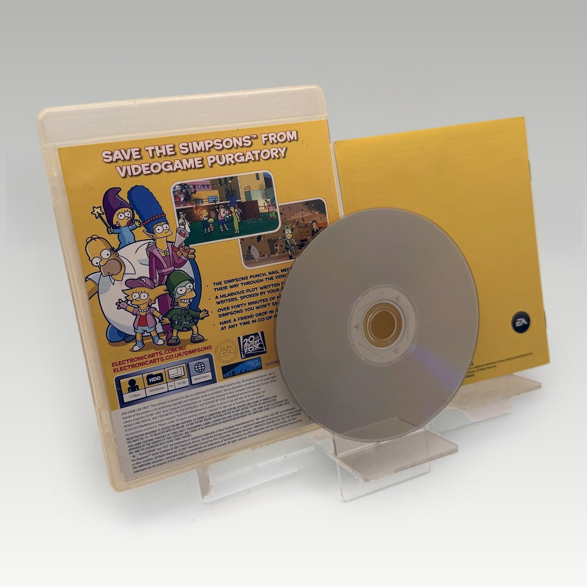 The Simpsons Game • CIB (Region 4) - Image 2