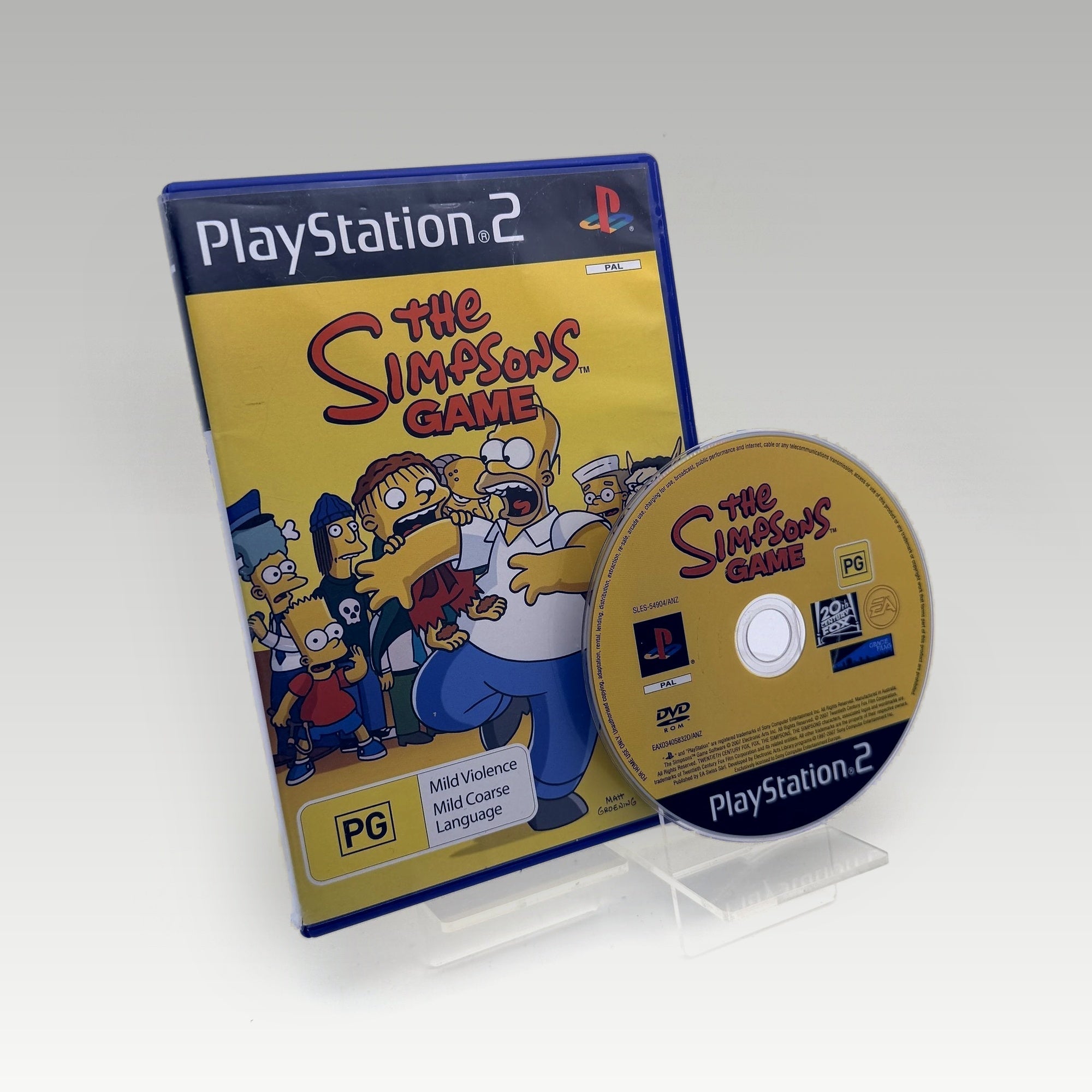 The Simpsons Game • No Manual (PAL) - Image 1