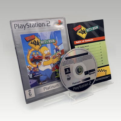 The Simpsons Hit and Run (Platinum) • CIB (PAL) - Image 1
