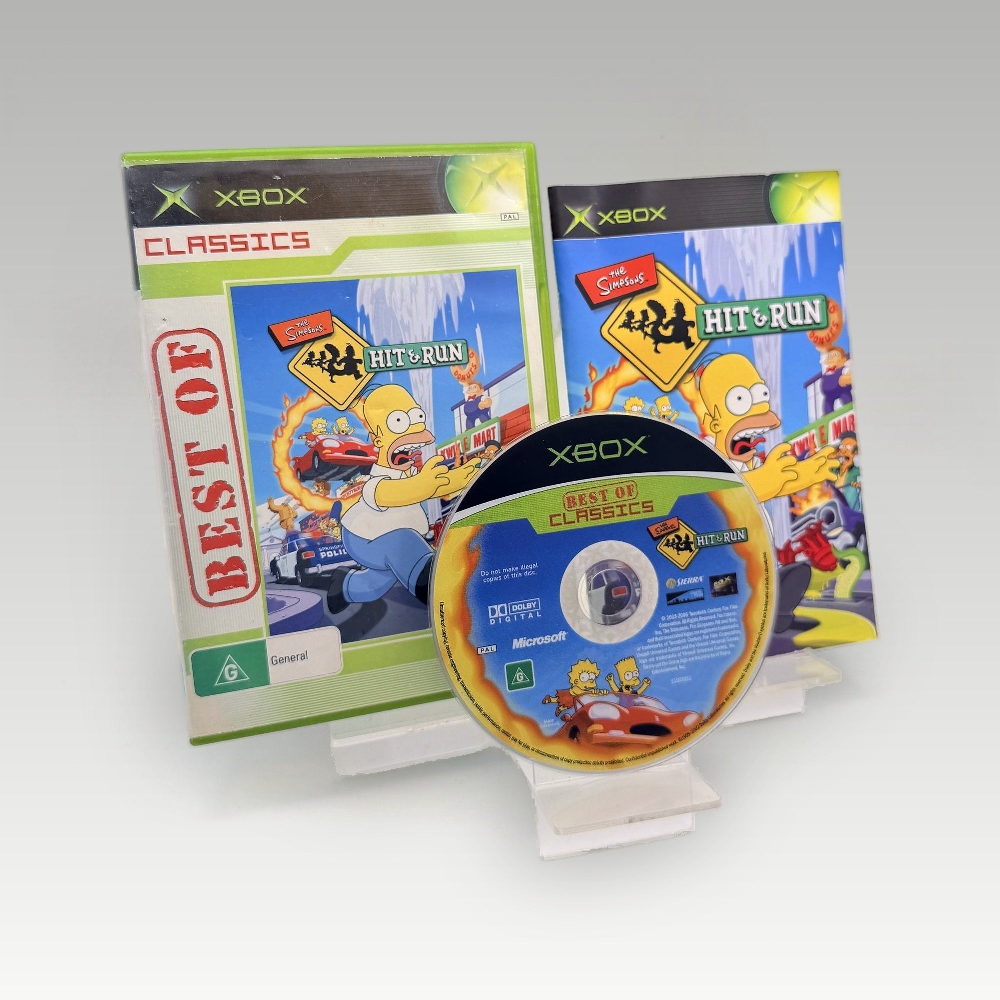 The Simpsons: Hit & Run (Best of Classics) • CIB (PAL) - Image 1
