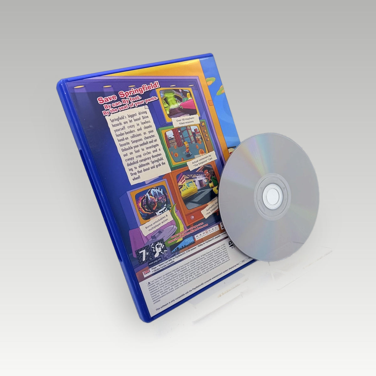 The Simpsons: Hit & Run • No Manual (PAL) - Image 2