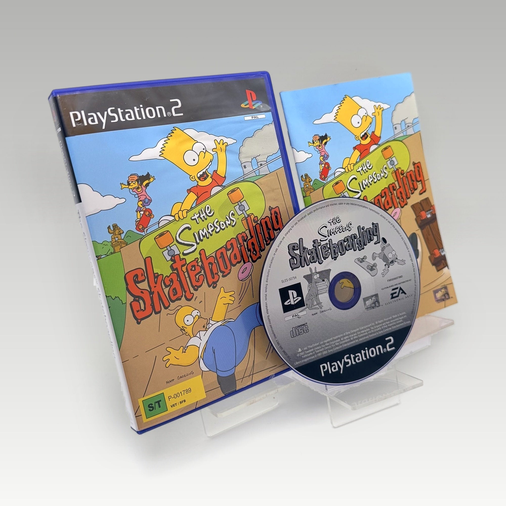 The Simpsons Skateboarding • CIB (PAL) - Image 1