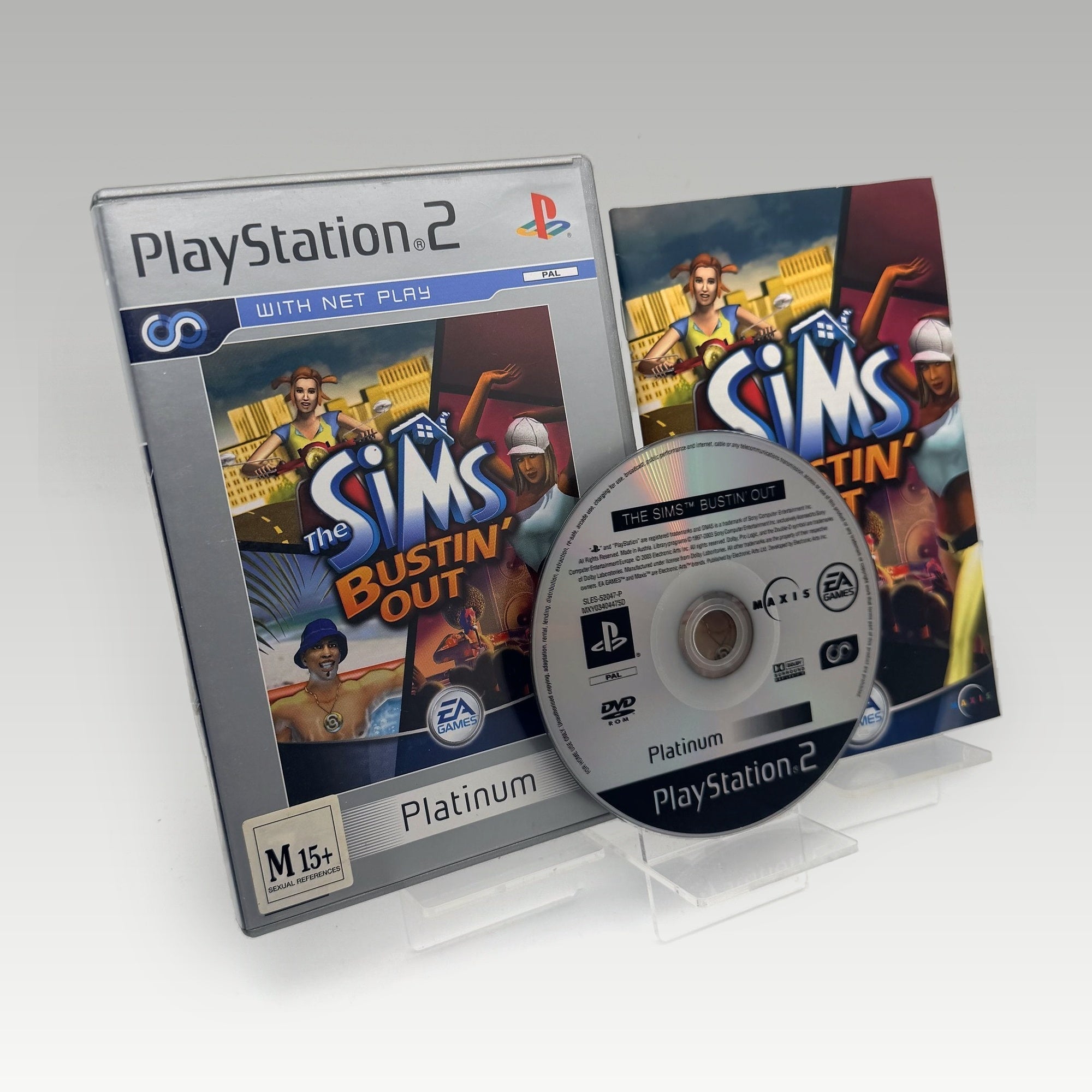 The Sims Bustin' Out (Platinum) • CIB (PAL) - Image 1