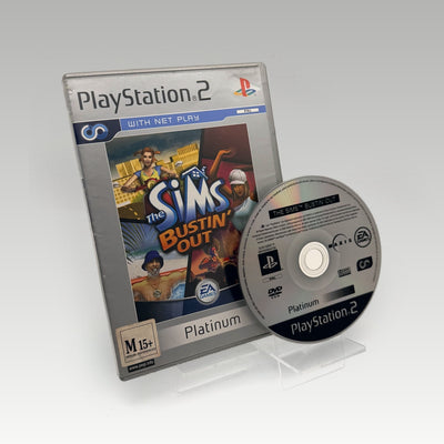 The Sims Bustin' Out (Platinum) • No Manual (PAL) - Image 1