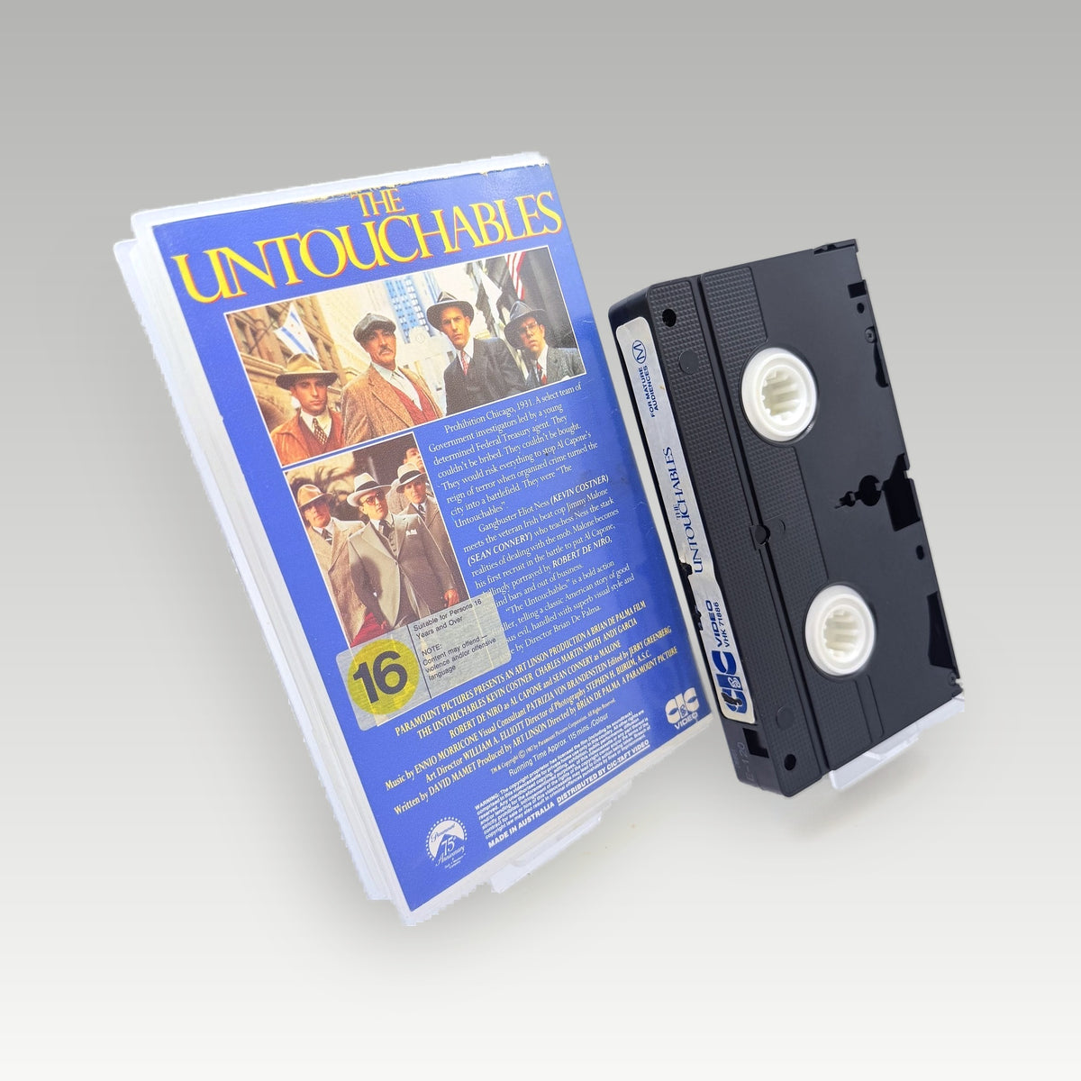 The Untouchables (1987) • CIB • Ex-Rental (PAL, Standard) - Image 2