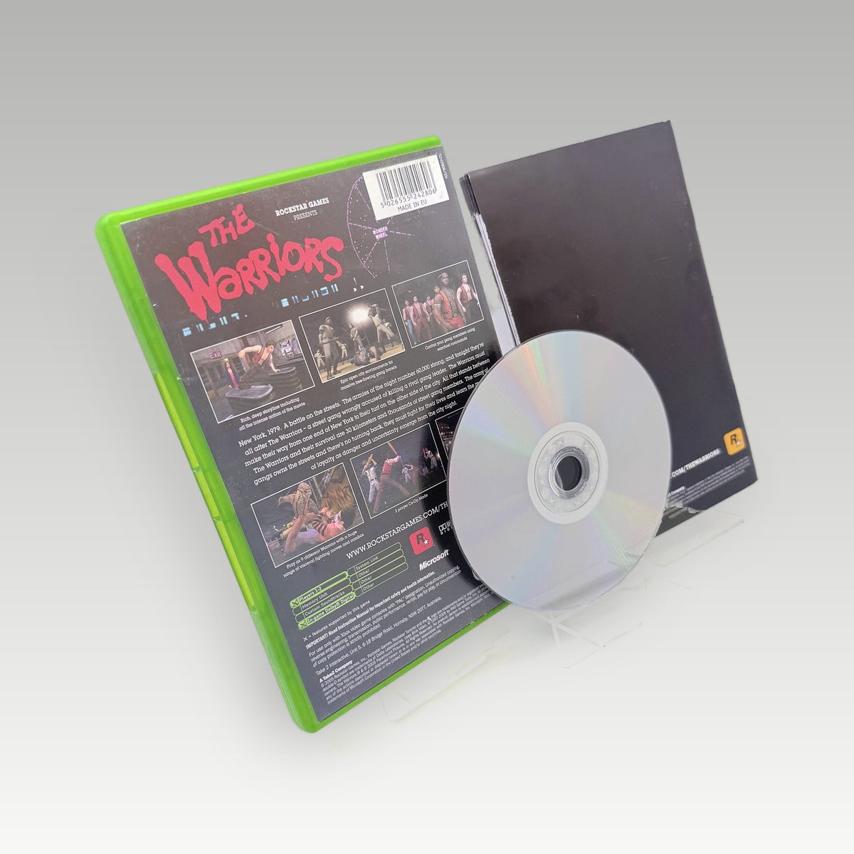 The Warriors • CIB (PAL) - Back Cover | Yappa NZ