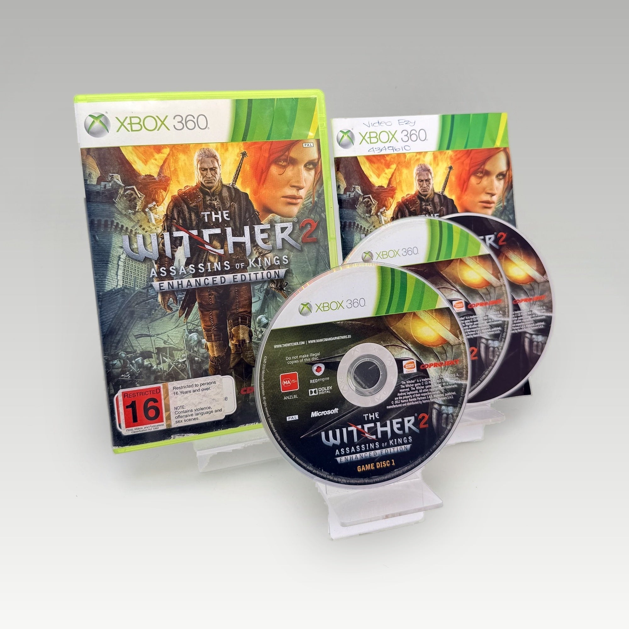 The Witcher 2: Assassins of Kings - Enhanced Edition Enhanced Edition • CIB • Ex-Rental (PAL, Enhanced Edition) - Image 1