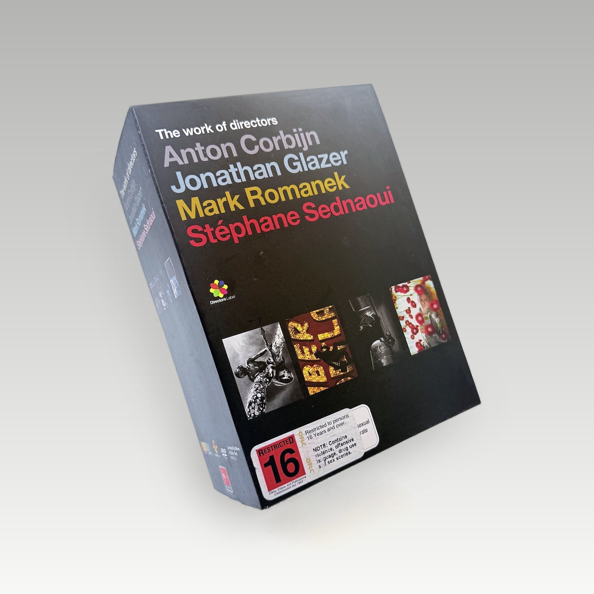 The Work of Director Boxset - Corbijn, Glazer, Romanek & Sednaoui DVD • CIB (Region 4, Standard) - Image 1