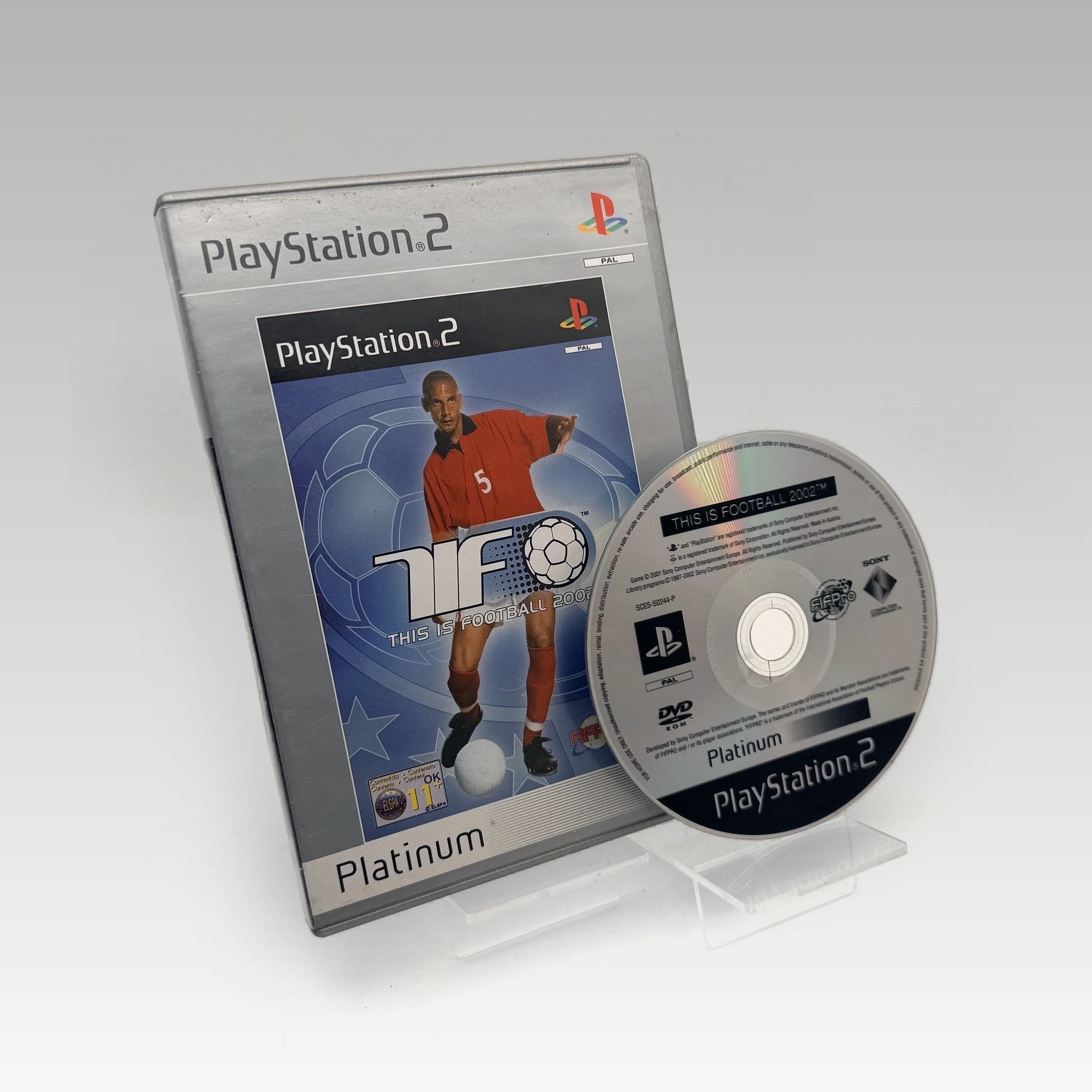 This is Football 2002 (Platinum) • No Manual (PAL) - Image 1