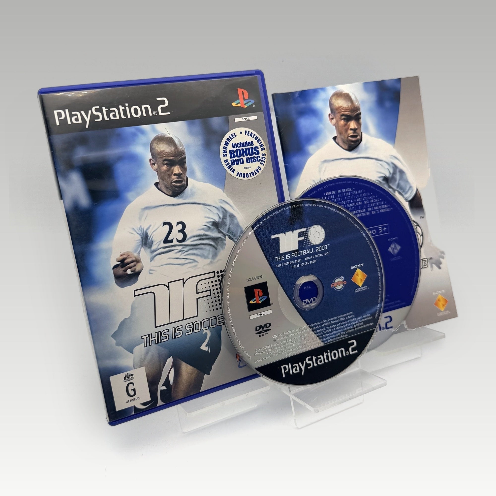 This Is Football 2003 Bonus DVD Bundle • CIB (PAL, Bonus DVD Bundle) - Image 1