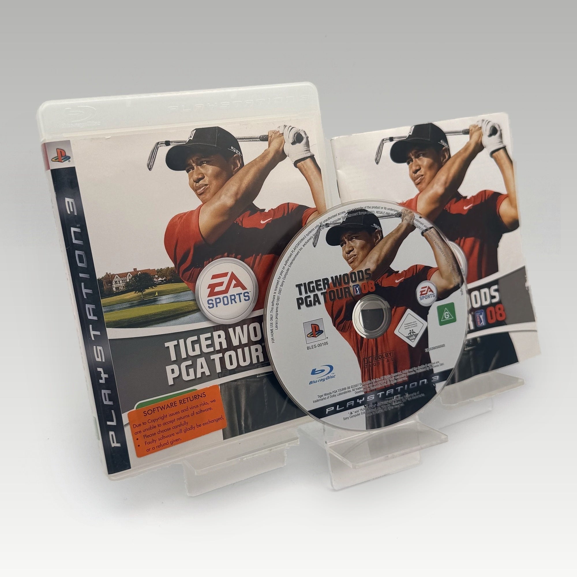 Tiger Woods PGA Tour 08 • CIB (Region 4) - Image 1