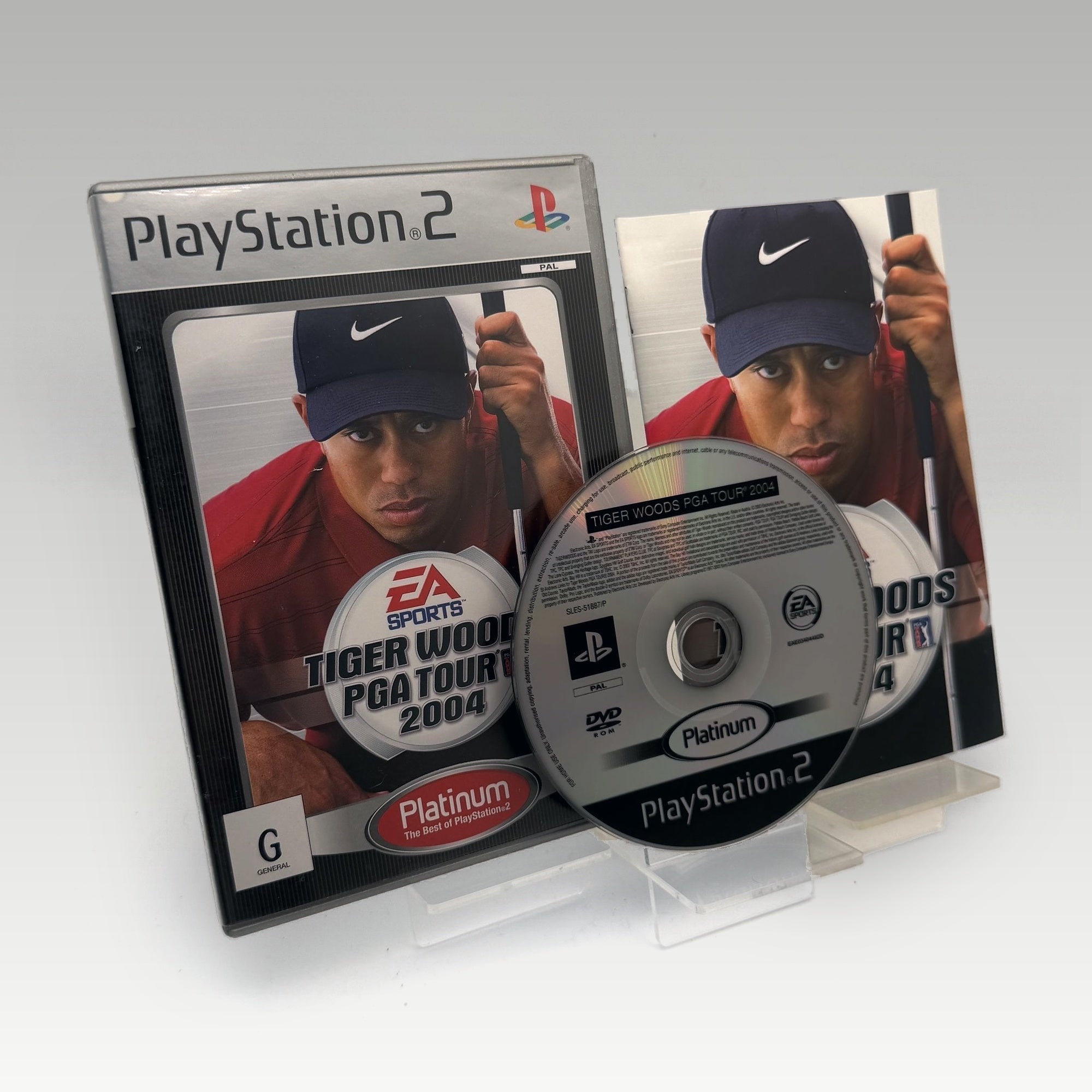 Tiger Woods PGA Tour 2004 (Platinum) • CIB (PAL) - Image 1
