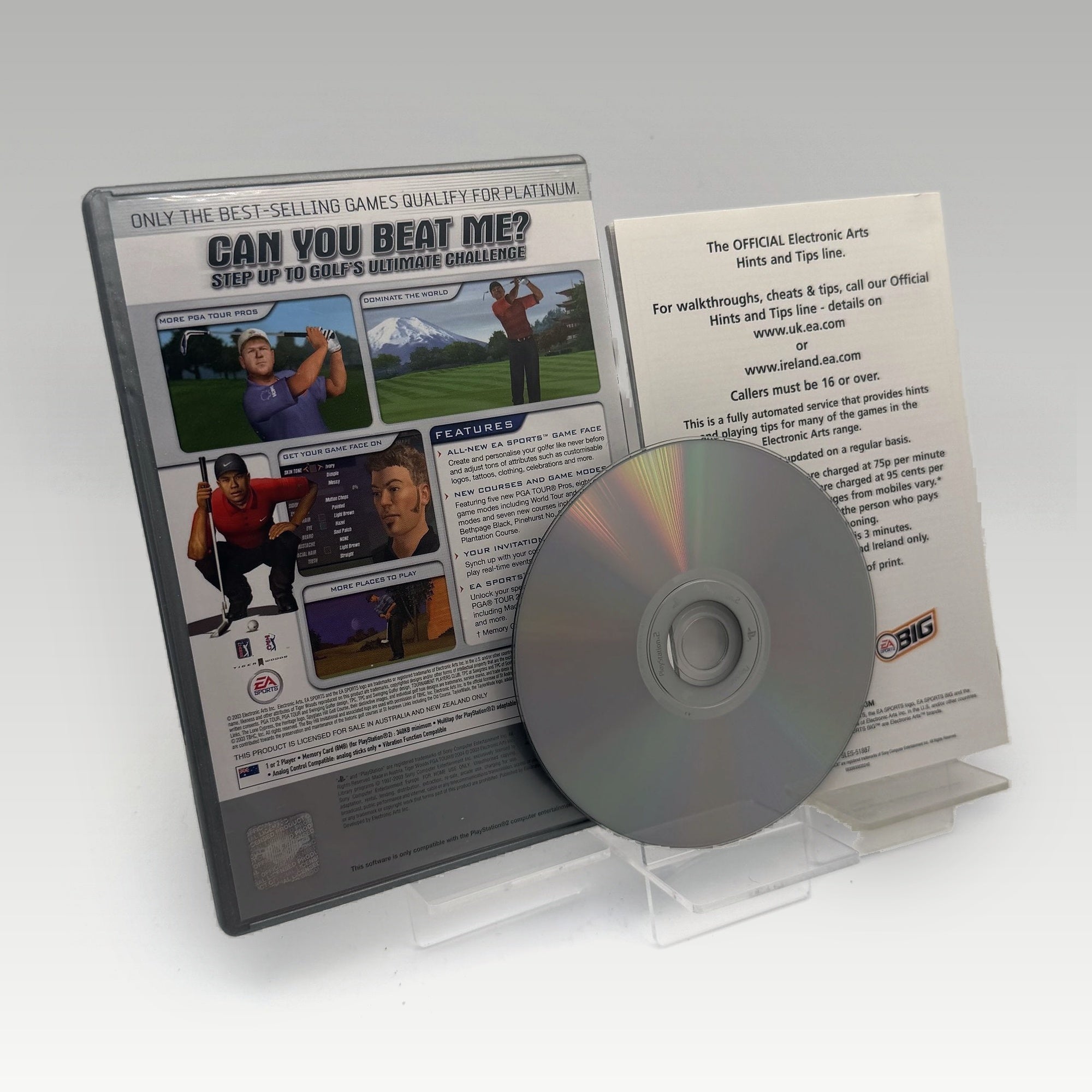 Tiger Woods PGA Tour 2004 (Platinum) • CIB (PAL) - Image 2