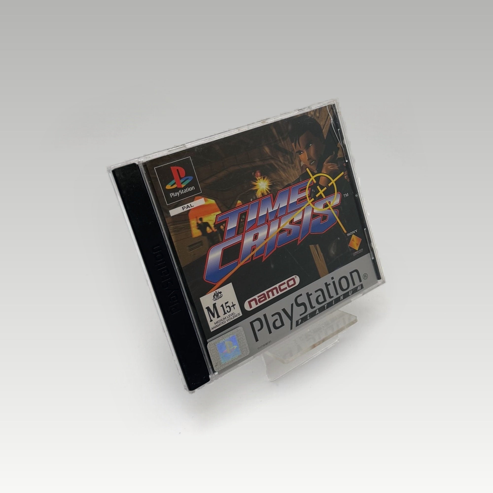Time Crisis (Platinum) • CIB (PAL) - Image 1
