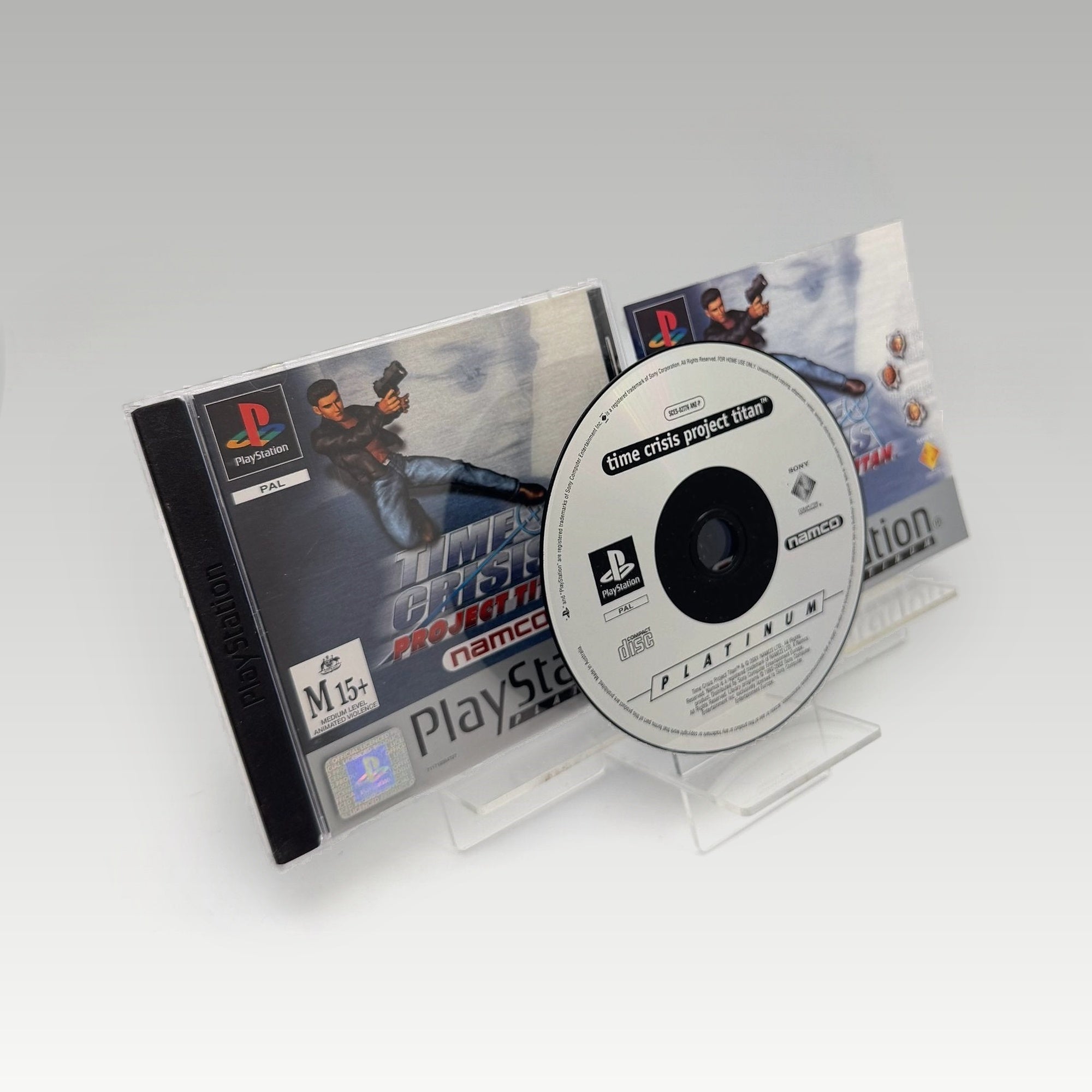Time Crisis: Project Titan (Platinum) • CIB (PAL) - Image 2