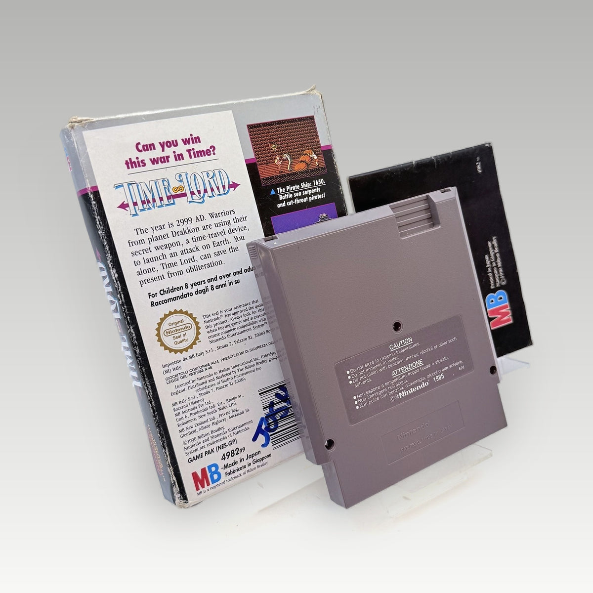 Time Lord • CIB (PAL) - Back Cover | Yappa NZ